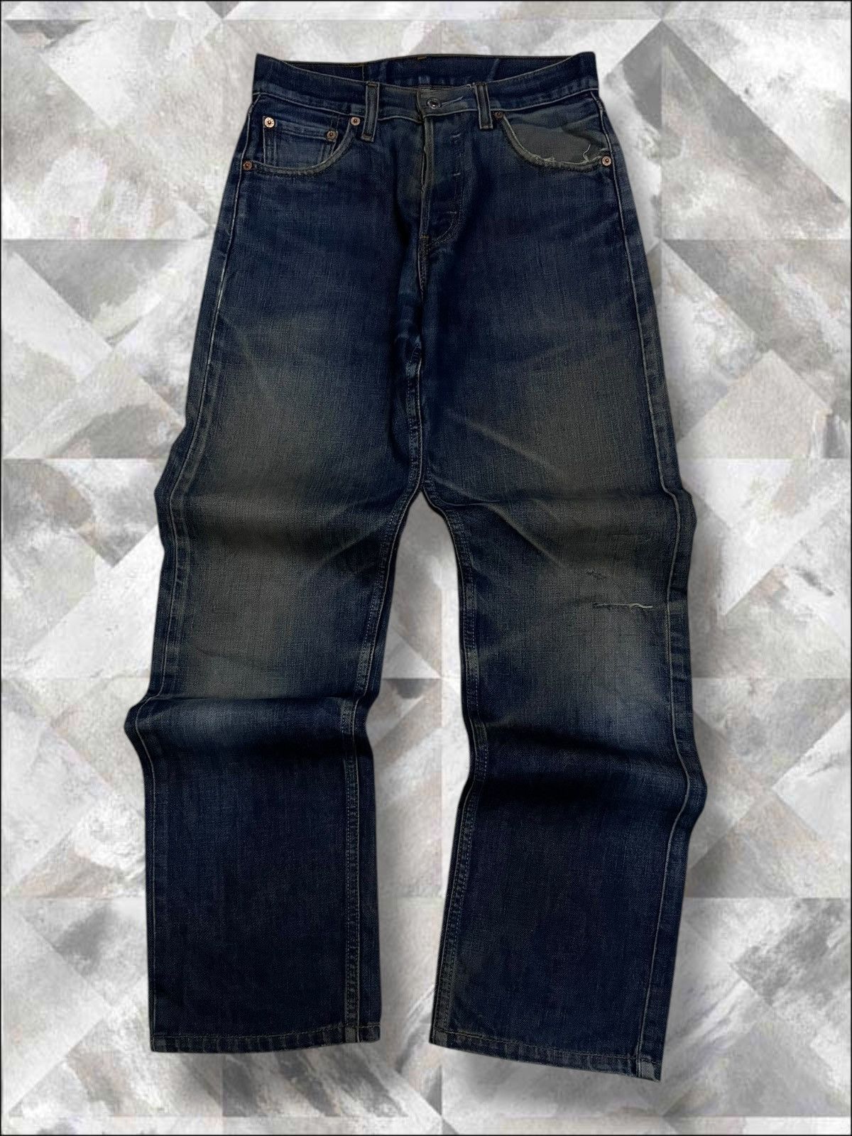 Levi's Vintage Clothing Vintage 1990s Og Designer Levis 509 Distressed Denim Size US 27 - 1 Thumbnail