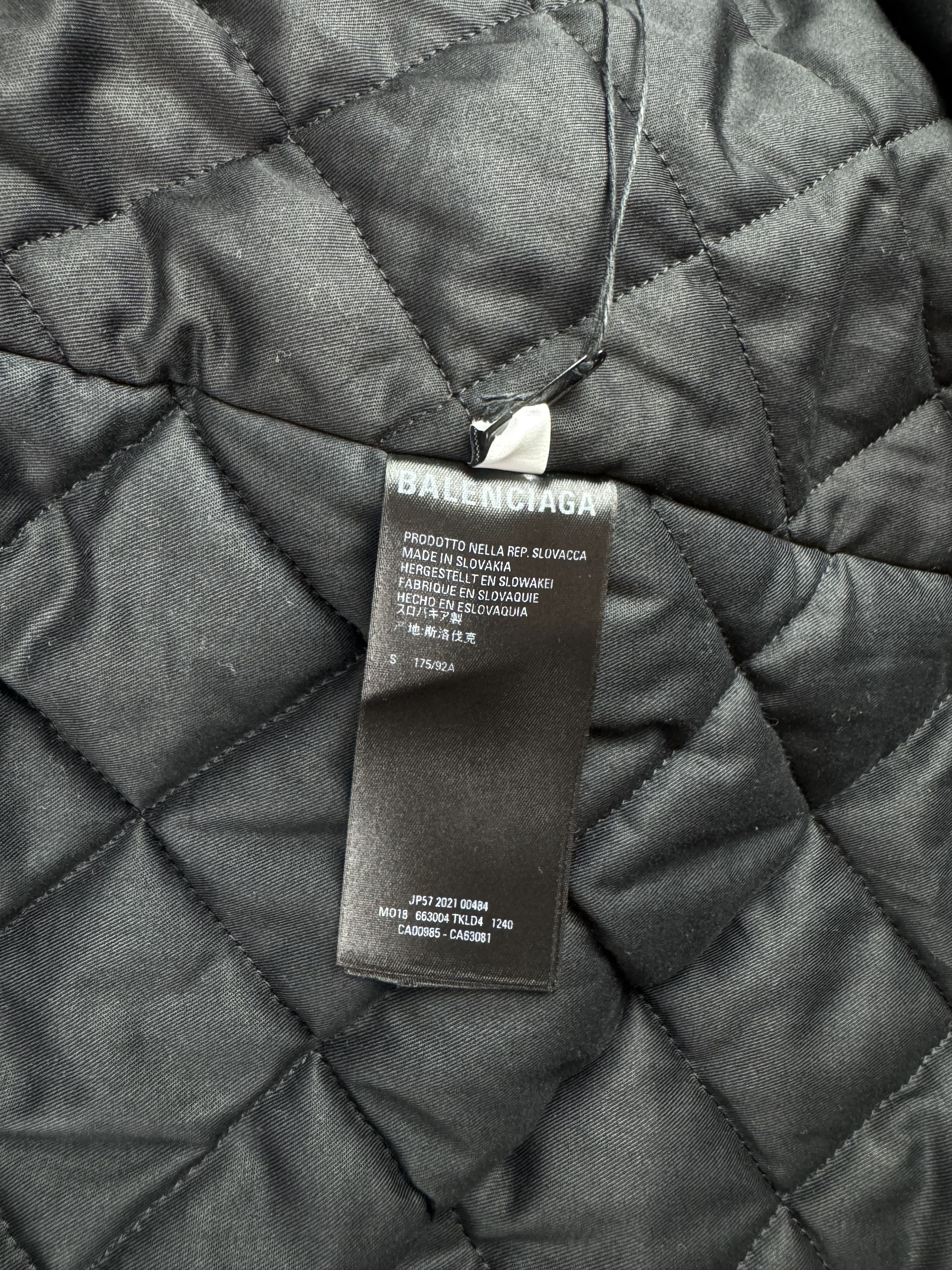 Balenciaga BALENCIAGA Off Shoulder Military Camo Parka Size US S / EU 44-46 / 1 - 13 Thumbnail