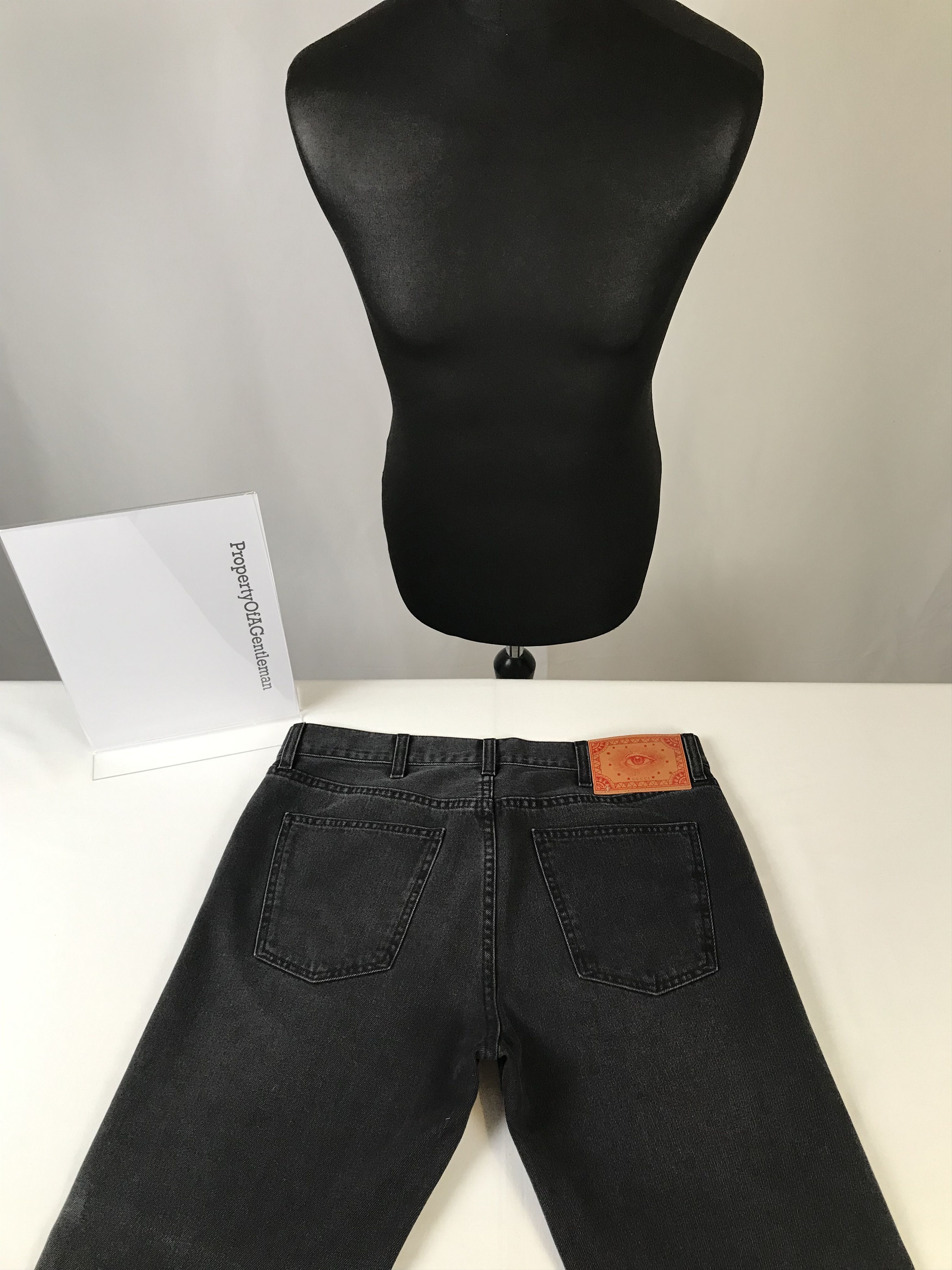 Gucci Men's Black Gucci Jeans Size US 34 / EU 50 - 3 Thumbnail