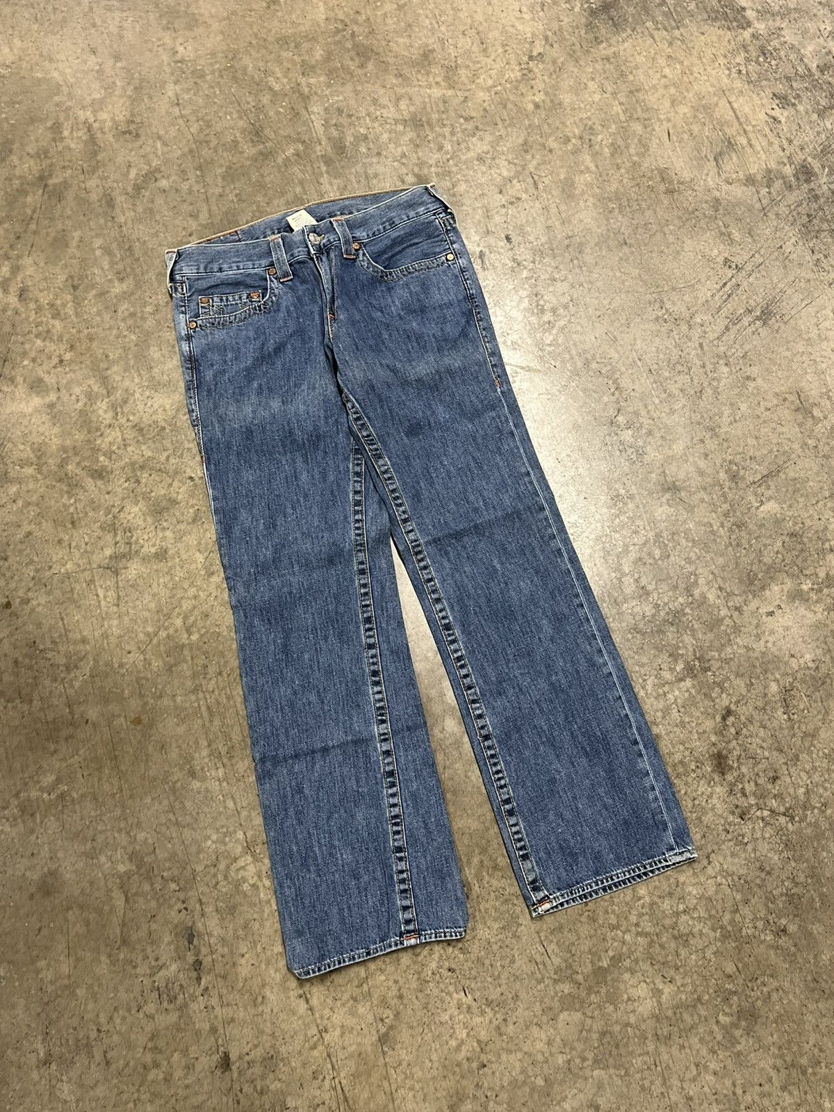 True Religion × Vintage True religion baggy fit y2k skater wide leg hype rare Size US 34 / EU 50 - 5 Thumbnail