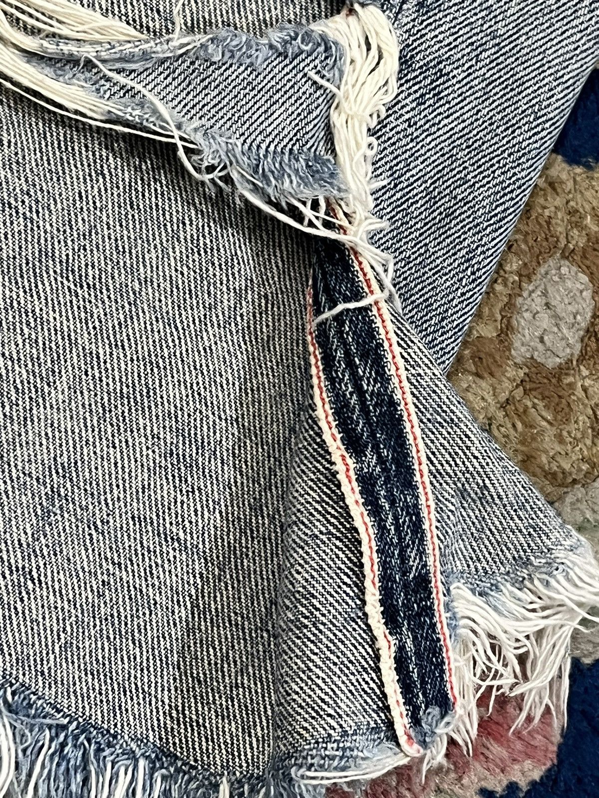 Edwin × Japanese Brand × Vintage Vintage Edwin 505X Selvedge Short Denim Size US 32 / EU 48 - 4 Thumbnail