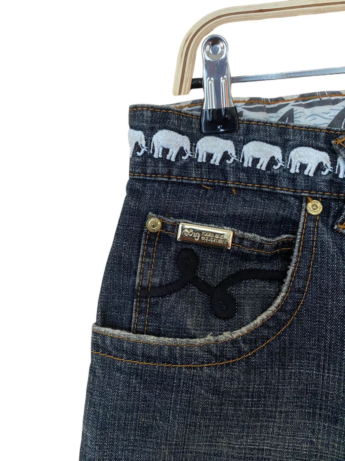 Japanese Brand × LRG Vintage Japanese Brand LRG Jeans 1990s Size US 32 / EU 48 - 6 Thumbnail