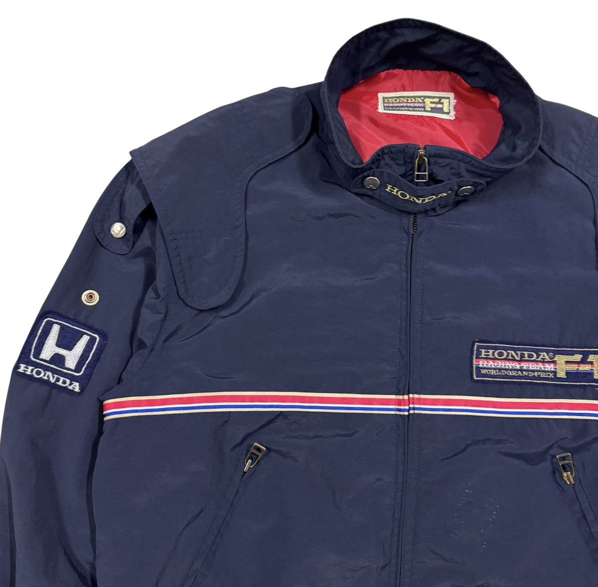 Honda Vtg🔥Honda F1 World Grand Prix Racing Team Jacket Size US L / EU 52-54 / 3 - 7 Thumbnail