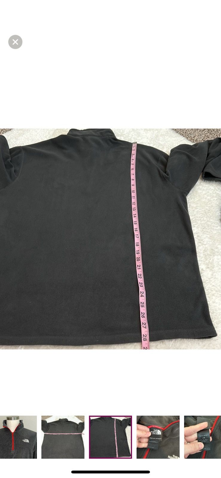 The North Face The north face large quarter zip pullover Size US L / EU 52-54 / 3 - 2 Thumbnail