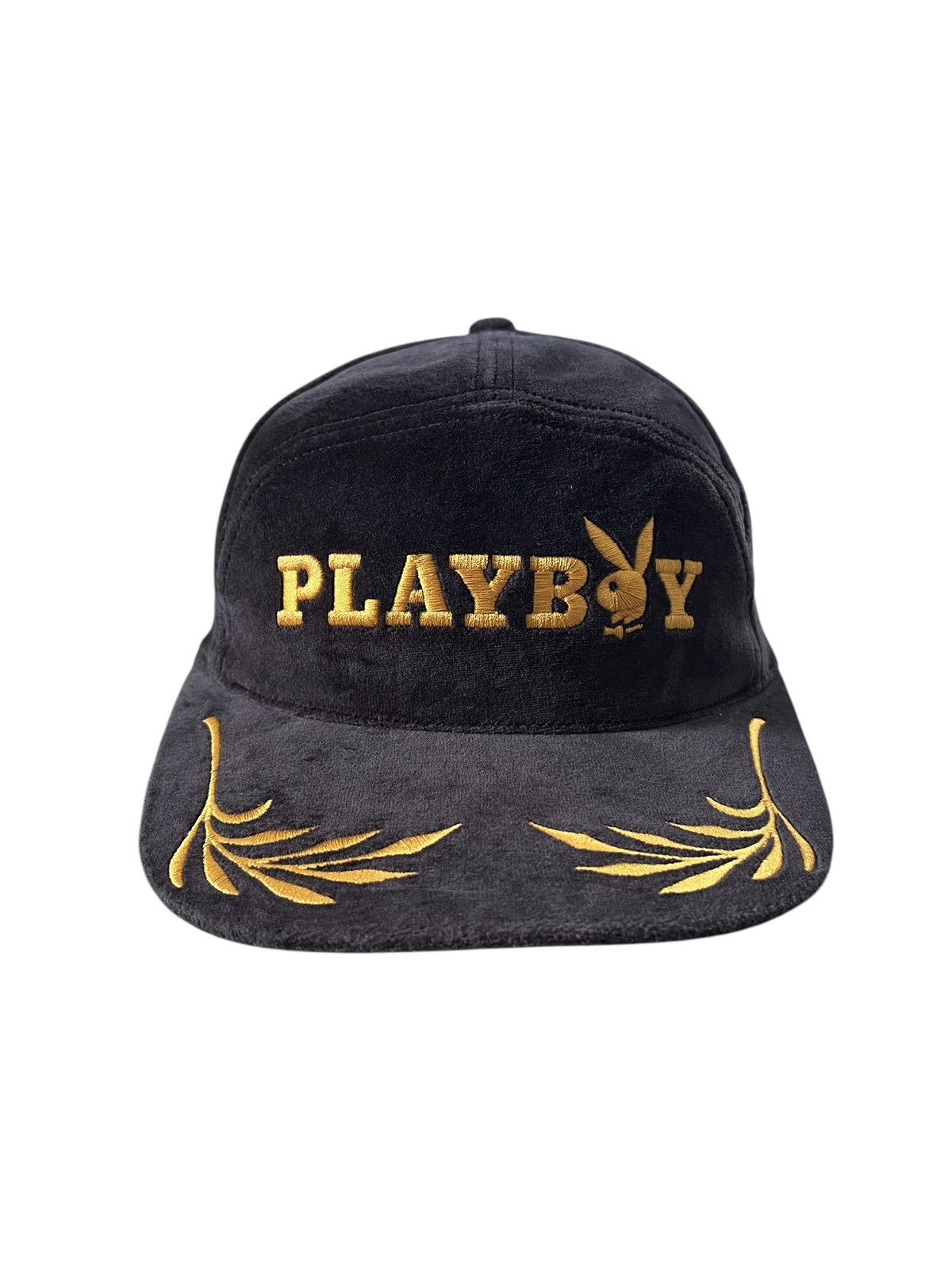 Playboy × Vintage Vintage Playboy Velvet Hat Size ONE SIZE - 1 Thumbnail
