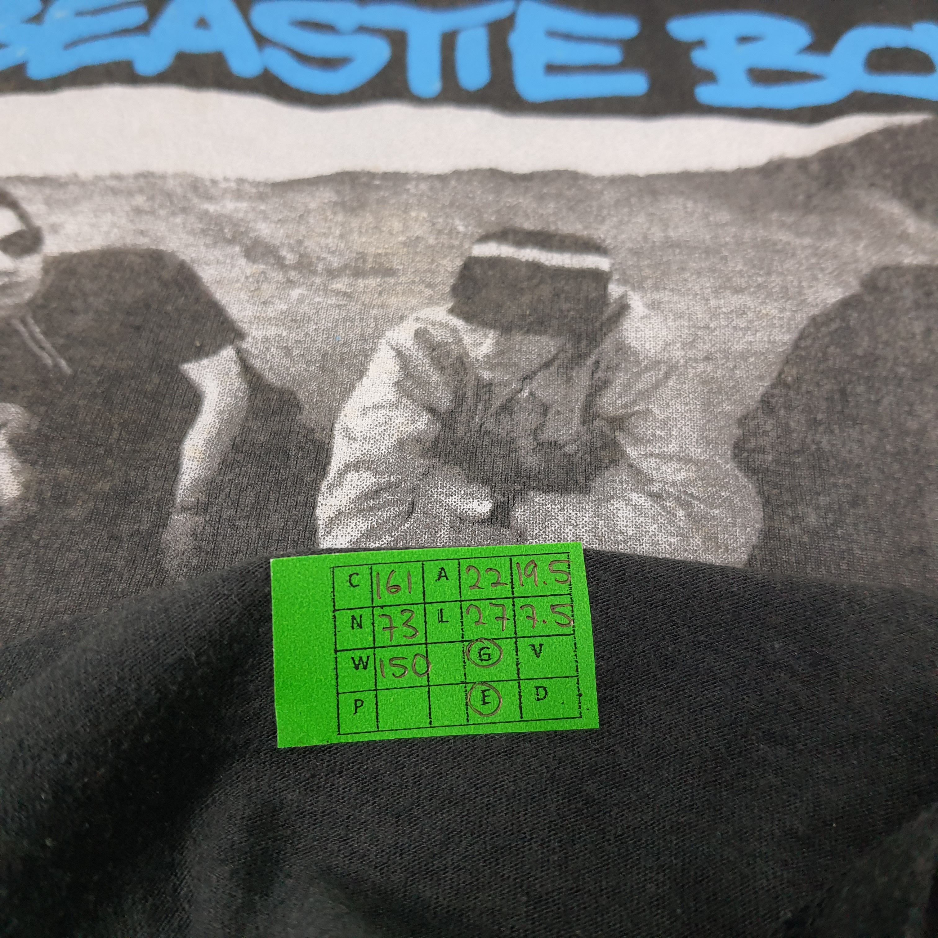 Rap Tees Vintage Beastie Boys 90s Hip-Hop Group Photo Tee Size US L / EU 52-54 / 3 - 6 Thumbnail