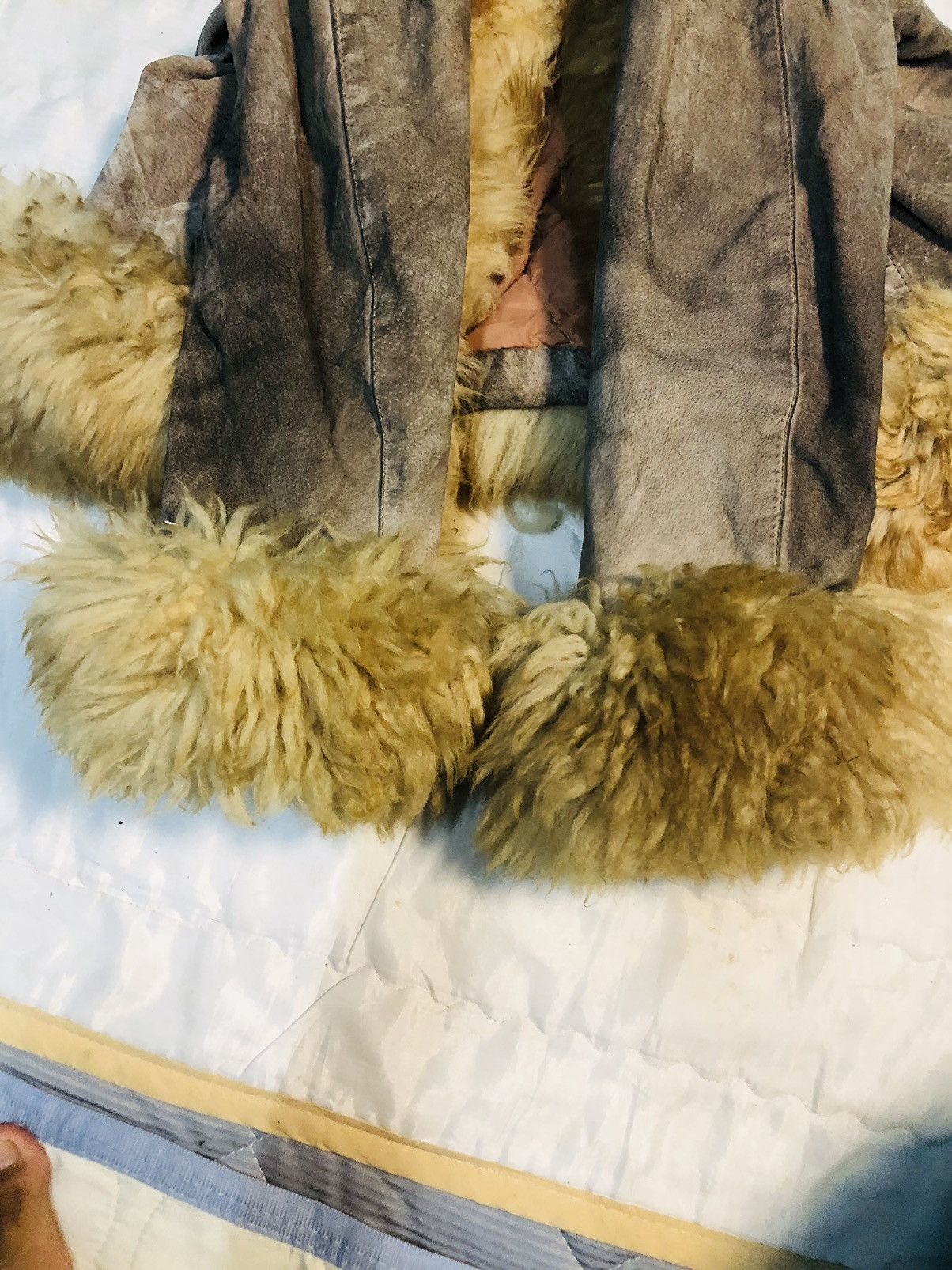 Other Furry Leather Jacket (13) Size US M / EU 48-50 / 2 - 4 Thumbnail