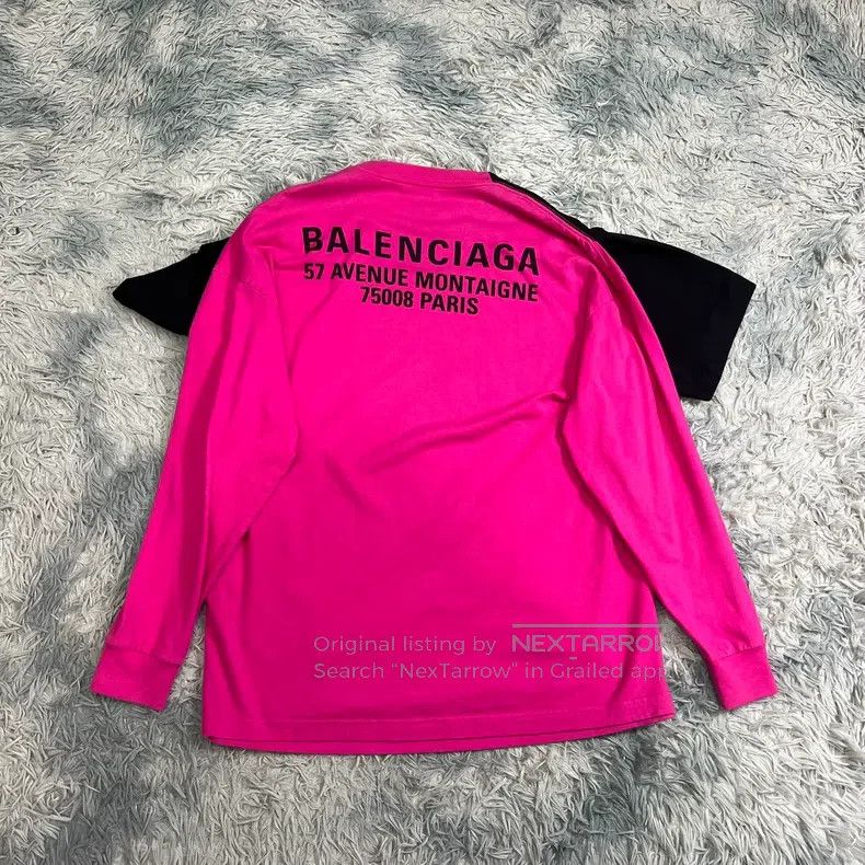 Balenciaga Balenciaga Fake Two-Piece Long Sleeve Size US S / EU 44-46 / 1 - 4 Thumbnail