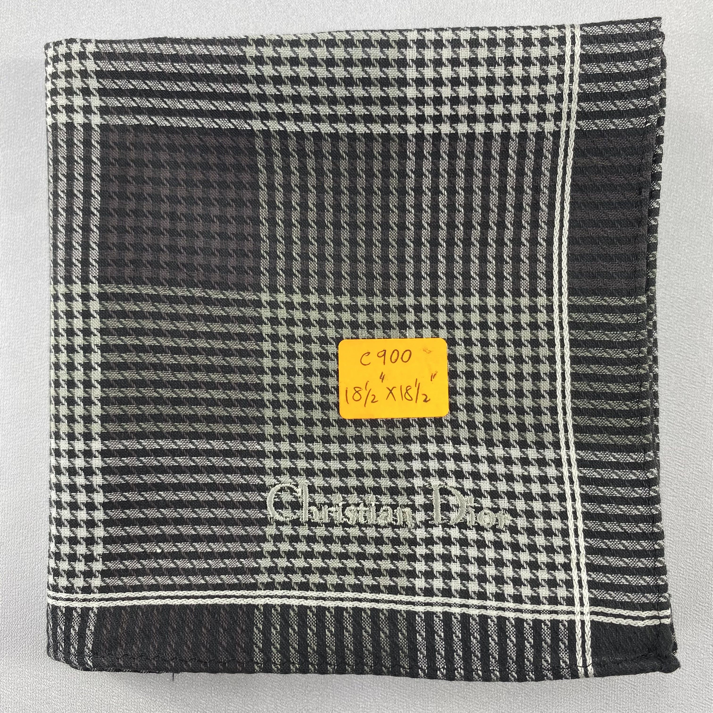 Vintage Christian Dior Handkerchief / Bandana / Neckerchief C900 Size ONE SIZE - 7 Thumbnail