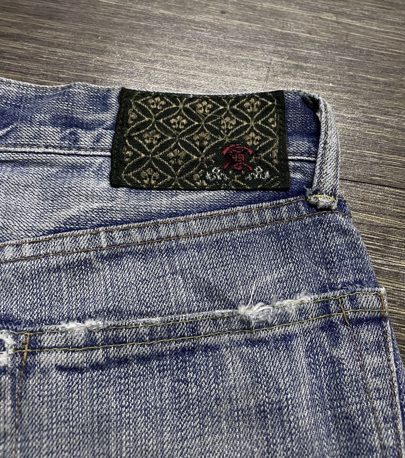 Japanese Brand Rare Vintage Japanese Brand Kyo Factory Jeans 1990s Size US 30 / EU 46 - 5 Thumbnail