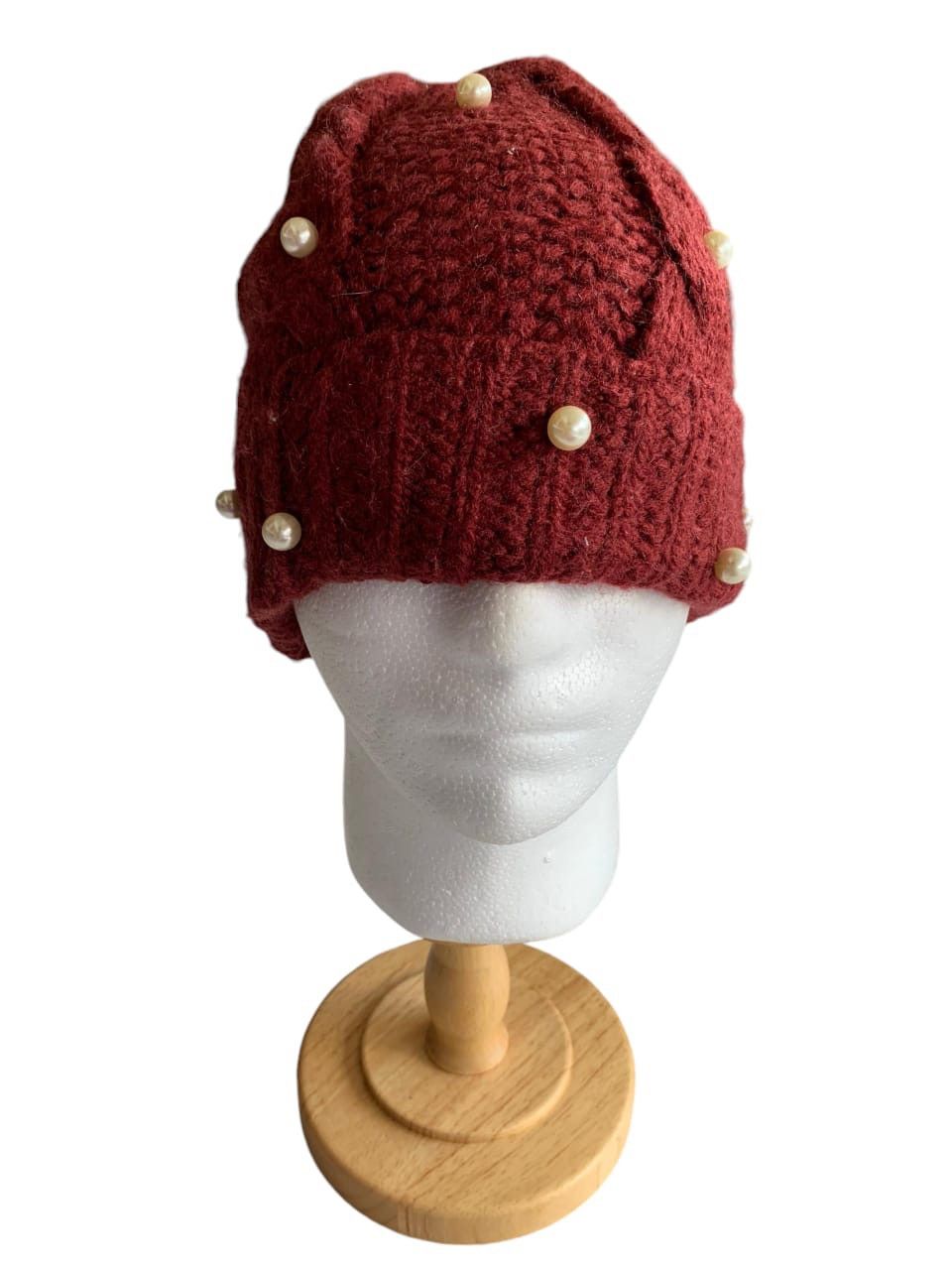 Japanese Brand × Kapital × Vintage Punk Bondage Style Knitted Beanie Hat☠️☠️ Size ONE SIZE - 4 Thumbnail