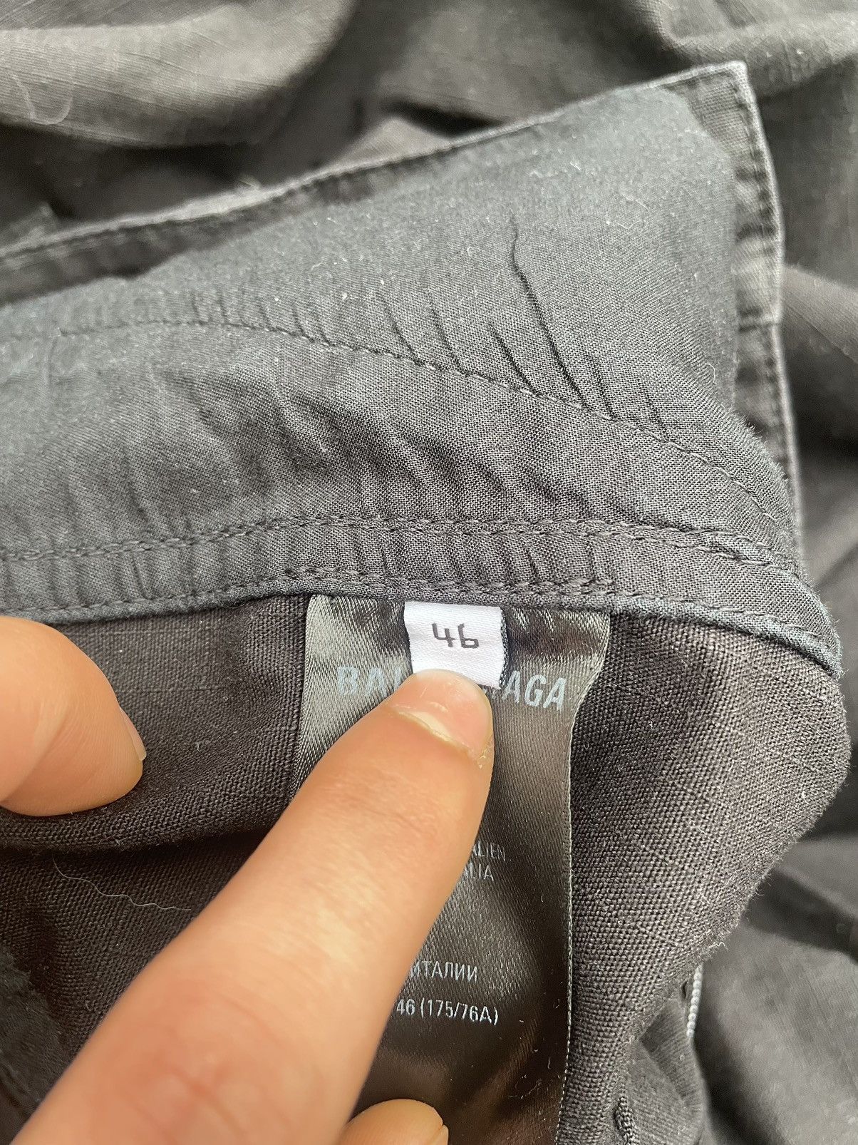 Balenciaga FW22 Flared Pulled Cargos Size US 32 / EU 48 - 13 Thumbnail