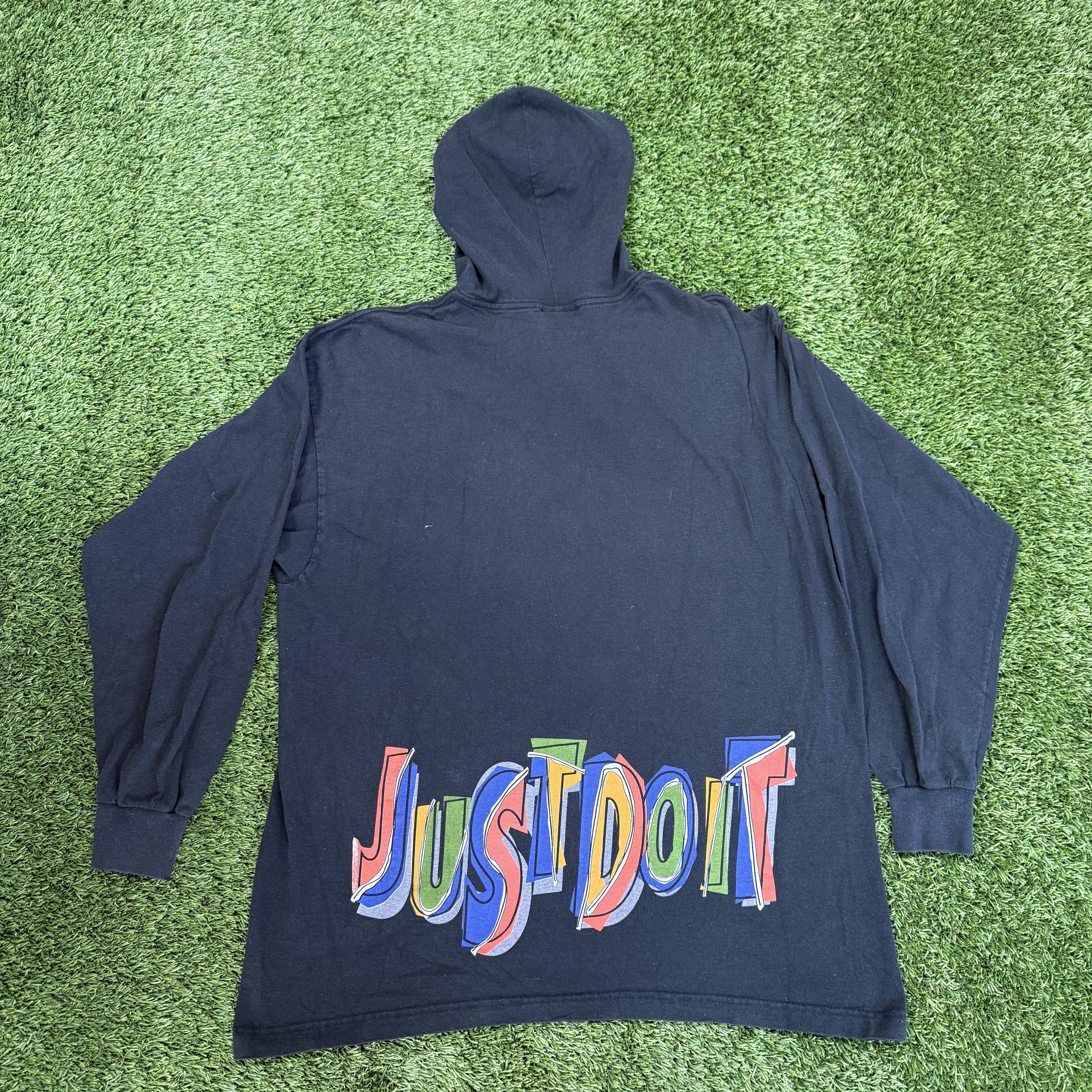 Nike Nike Vintage "Just Do It" Graphic Sweatshirt Pullover 90's Size US L / EU 52-54 / 3 - 4 Thumbnail
