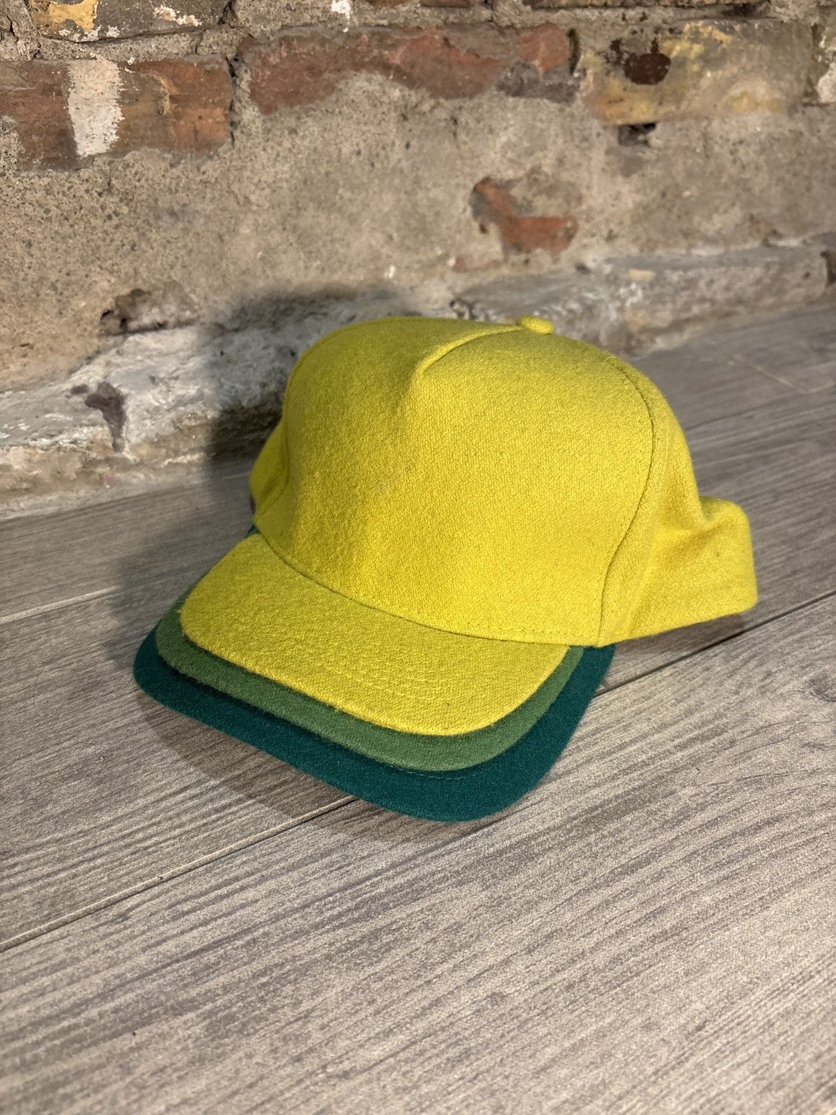 Aris Tatalovich Aris Tatalovich triple layer brim Size ONE SIZE - 1 Thumbnail