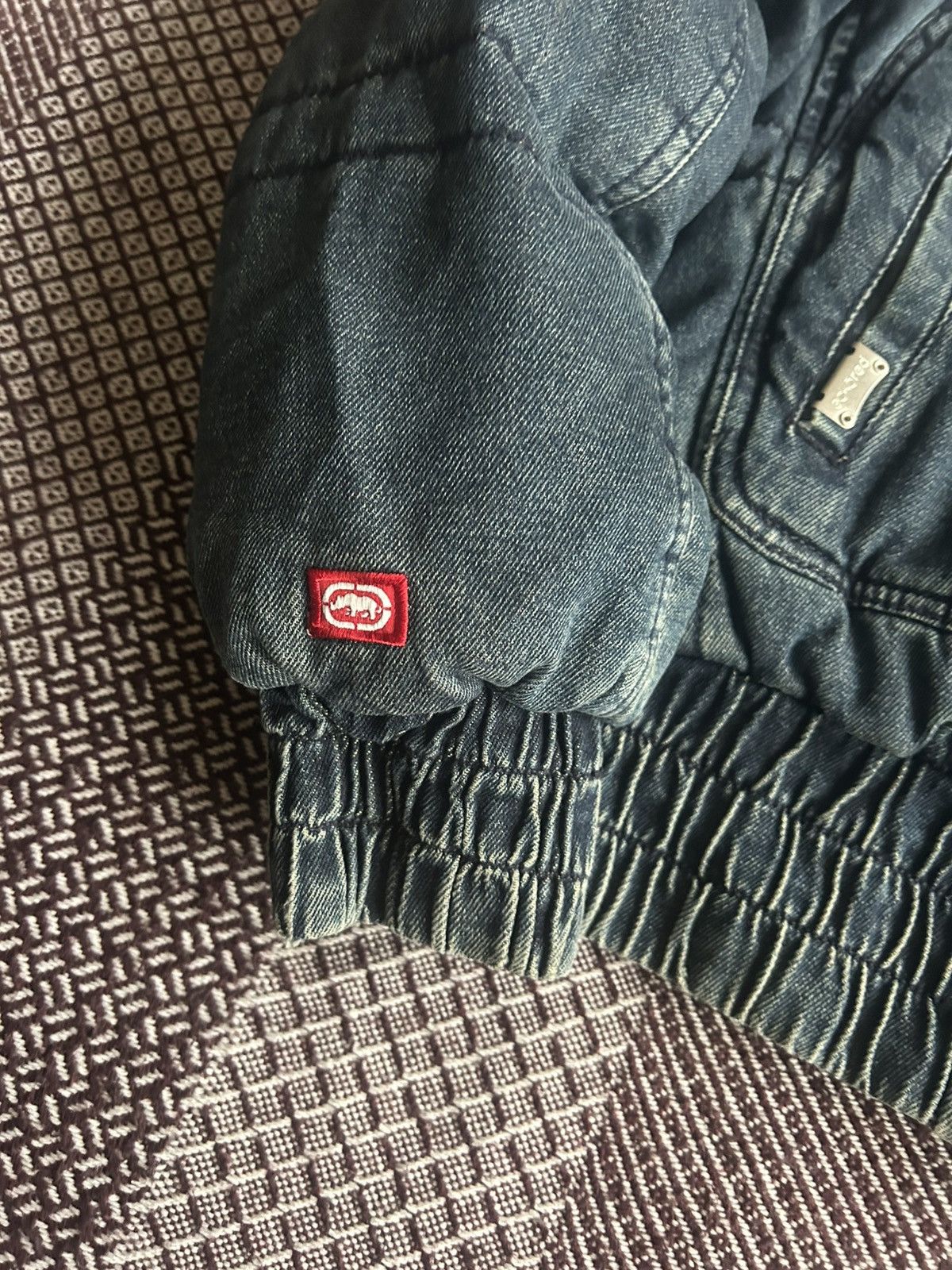 Ecko Unltd. Vintage Ecko Red Miss Sixty Style Cropped Down Jacket Size S Size S / US 4 / IT 40 - 2 Thumbnail