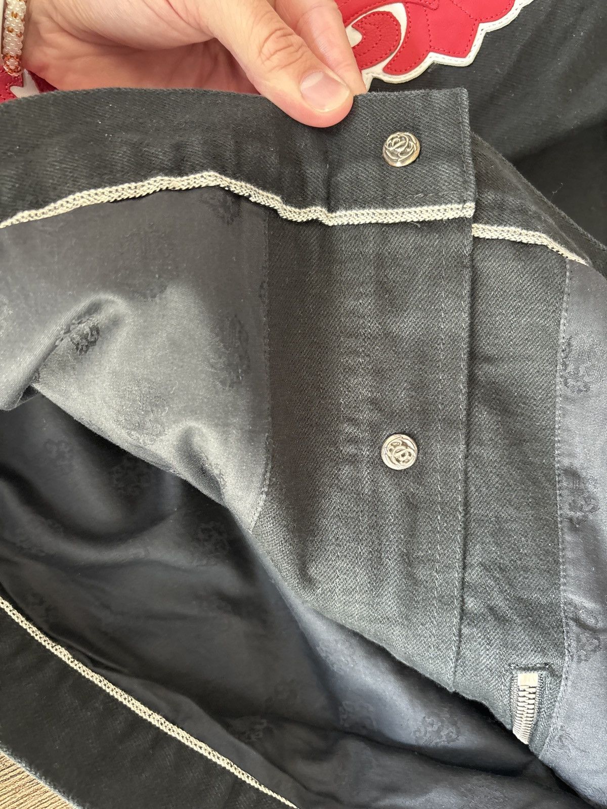 Chrome Hearts Chrome Hearts Denim Jacket Size US L / EU 52-54 / 3 - 7 Thumbnail