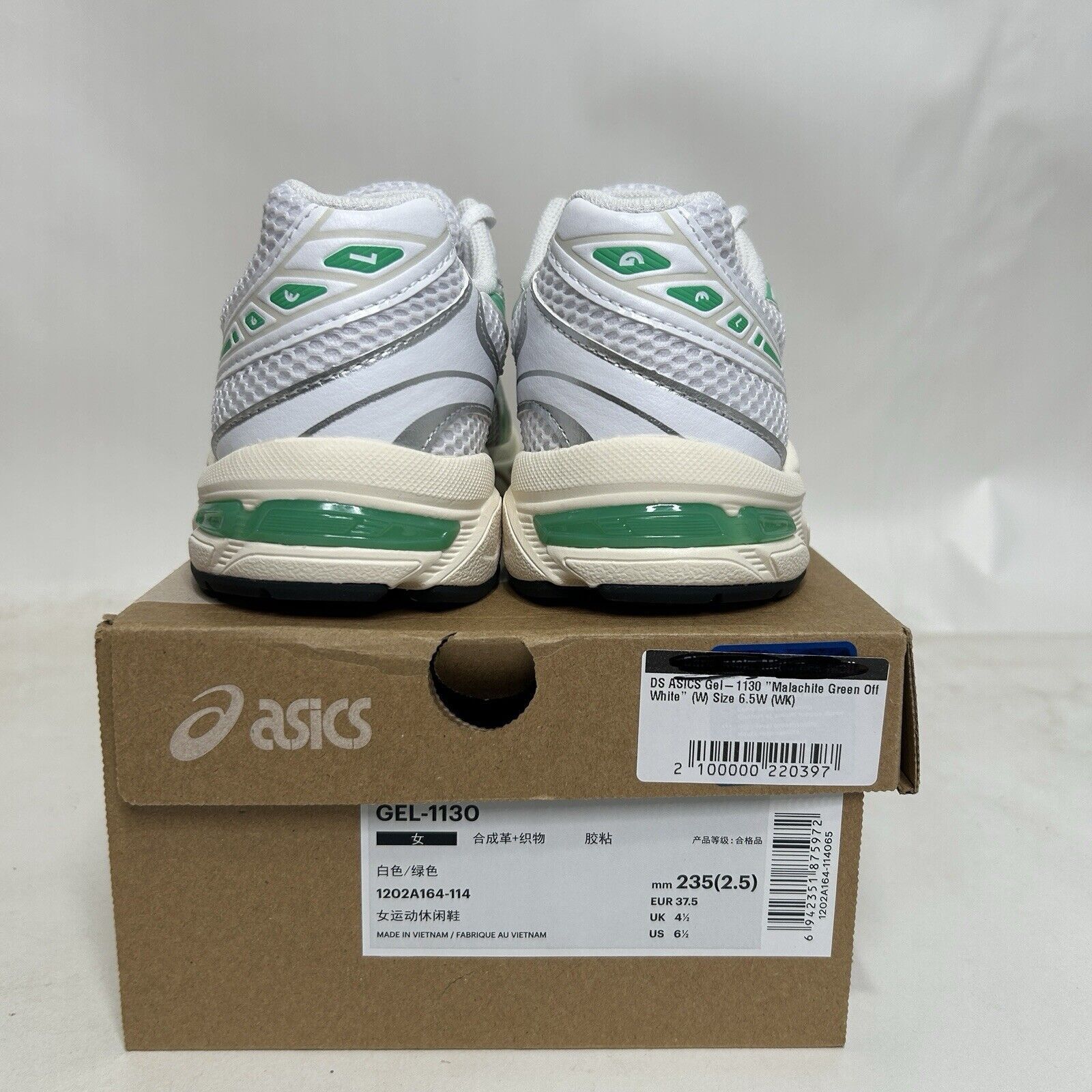 Asics ASICS Gel-1130 “White Malachite Green” 2024 Size US 6.5 / IT 36.5 - 4 Thumbnail