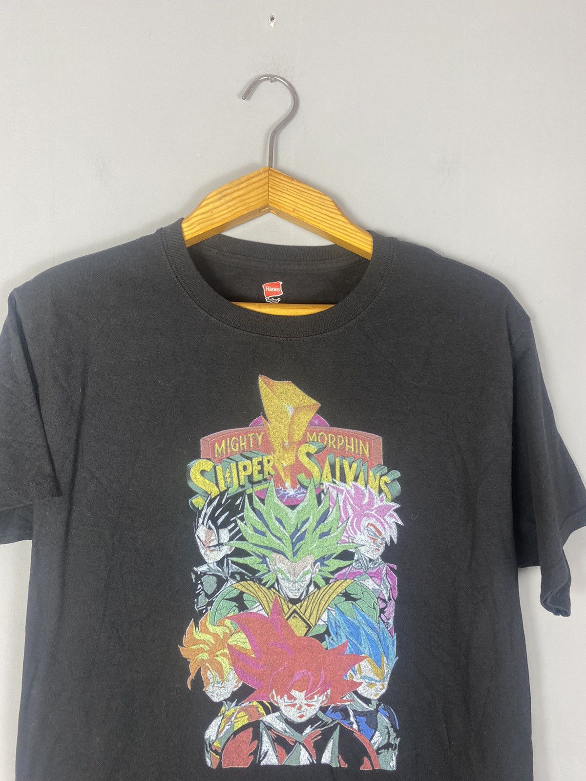 Hanes × Vintage Vintage mighty morphin T-shirt tee Size US M / EU 48-50 / 2 - 2 Thumbnail