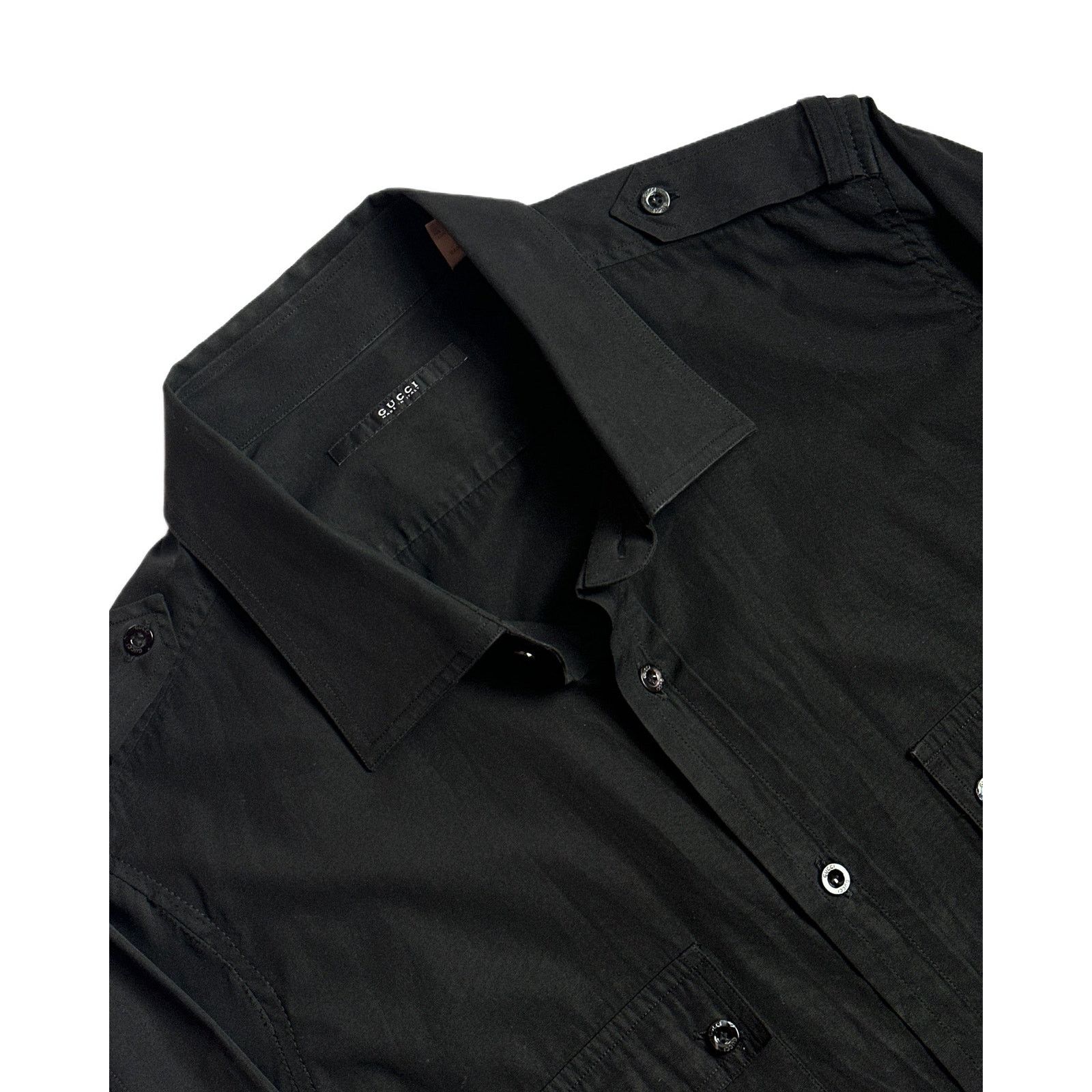 Gucci Gucci by Tom Ford Military Shirt Size US M / EU 48-50 / 2 - 2 Thumbnail