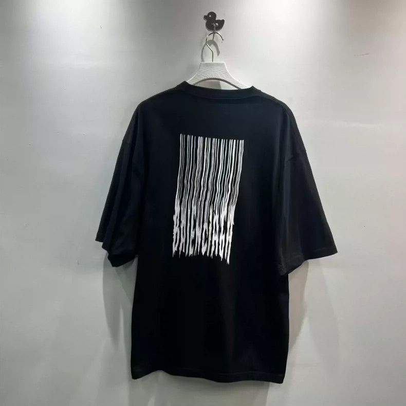 Balenciaga Balenciaga Waterfall Print Logo Short Sleeve Size US S / EU 44-46 / 1 - 5 Thumbnail
