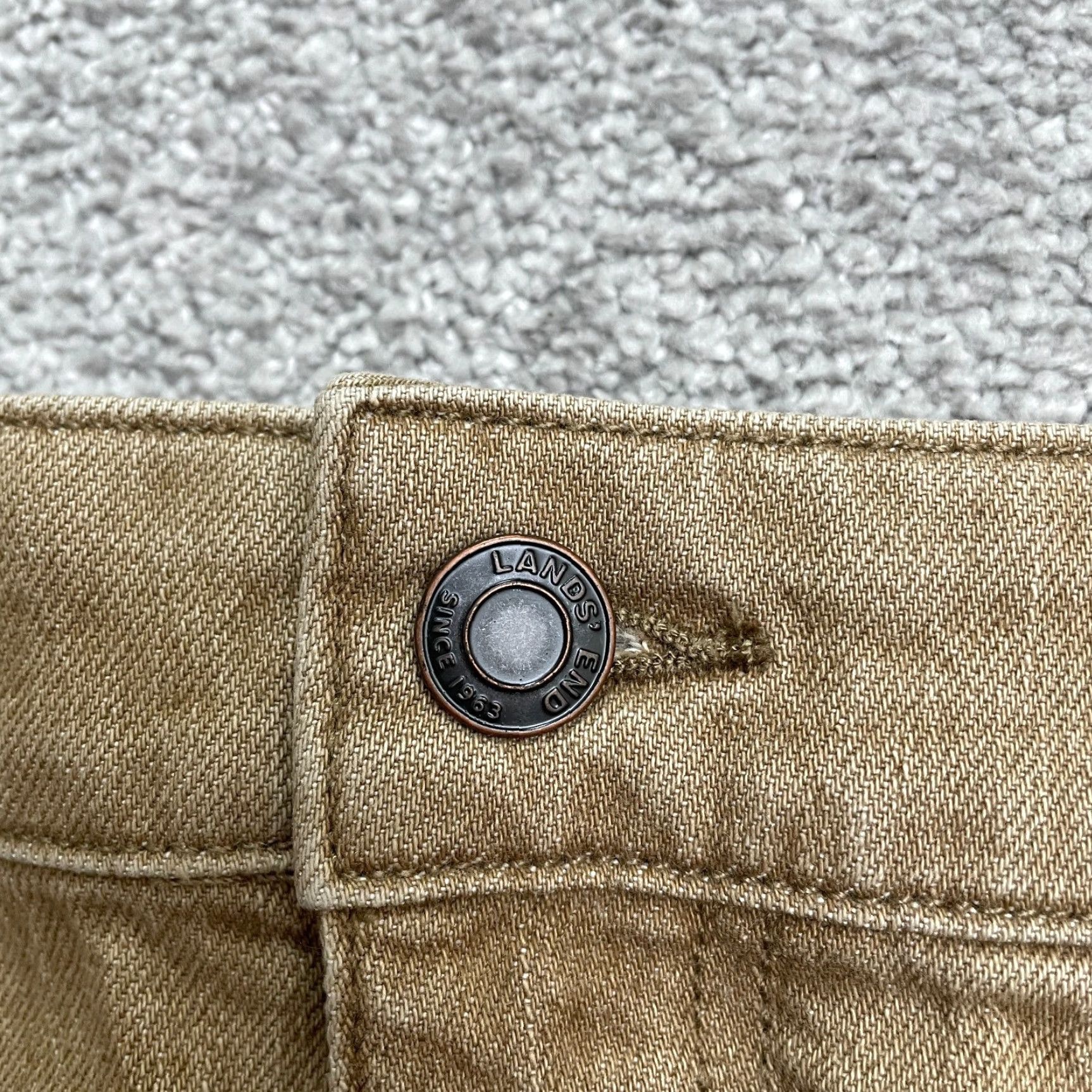 Lands' End Lands' End Jeans Womens 20W Straight Denim 42x30 NWT Brown City Preppy Casual - Mens/Womens? Size 42" / US 20 - 6 Thumbnail