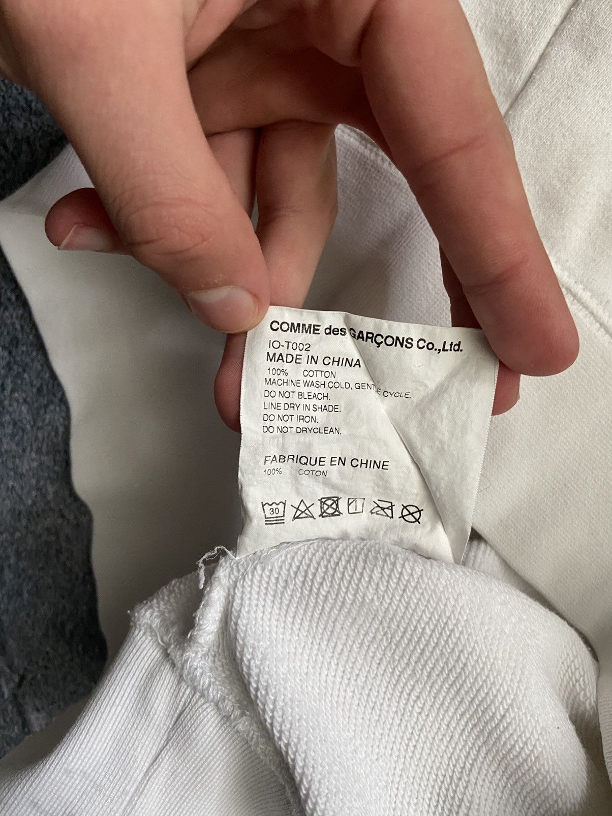 Comme des Garcons Comme des Garçons CDG Logo Sweatshirt Crewneck Size US M / EU 48-50 / 2 - 6 Thumbnail
