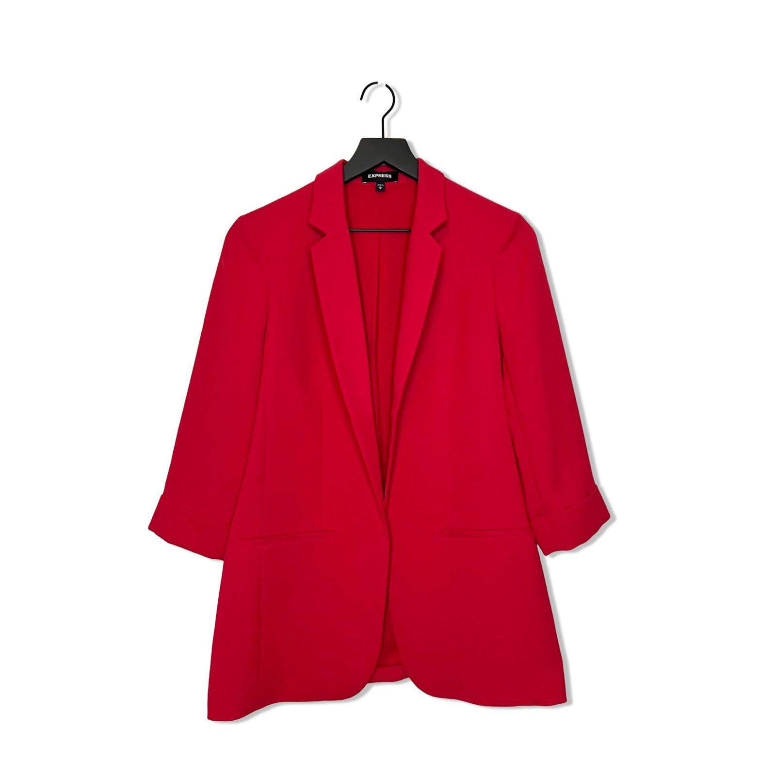 Express Express Red Blazer, Size Medium Size M / US 6-8 / IT 42-44 - 1 Thumbnail