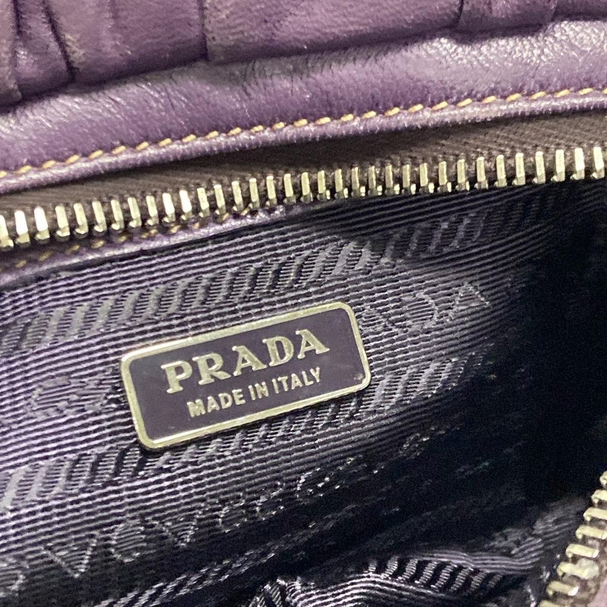 Prada PRADA Triangle Logo Handbag BR3927 Size ONE SIZE - 12 Thumbnail