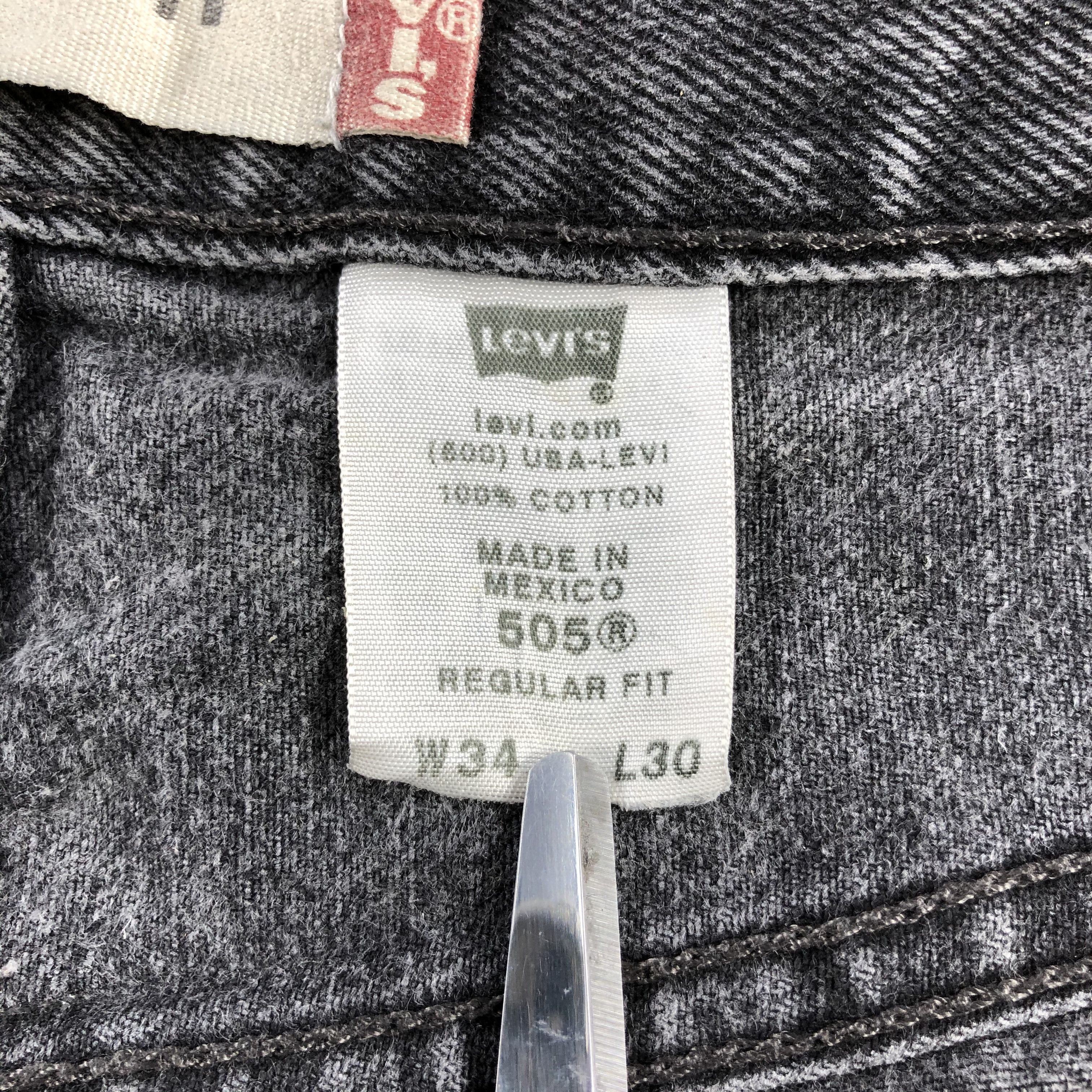 Levi's × Vintage Vintage Levis 505 Earth Tone Jeans-JM2506 Size US 35 - 13 Thumbnail