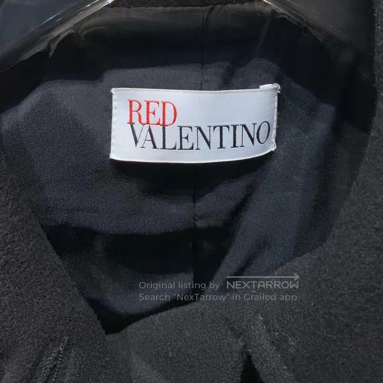 Valentino Valentino Black wool coat Size S / US 4 / IT 40 - 3 Thumbnail