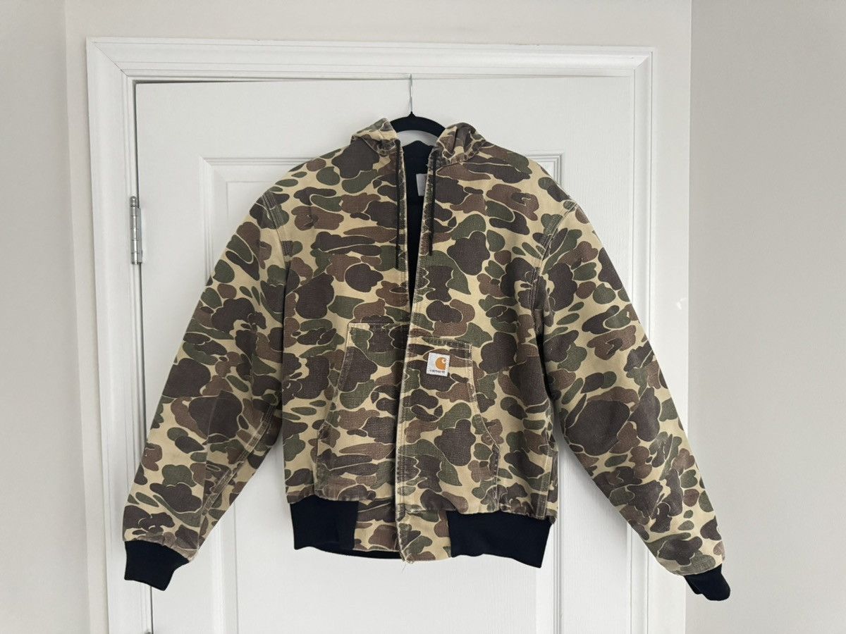 Carhartt Carhartt Hooded Bomber Workwear Bape Camo Style Jacket Size US M / EU 48-50 / 2 - 2 Thumbnail