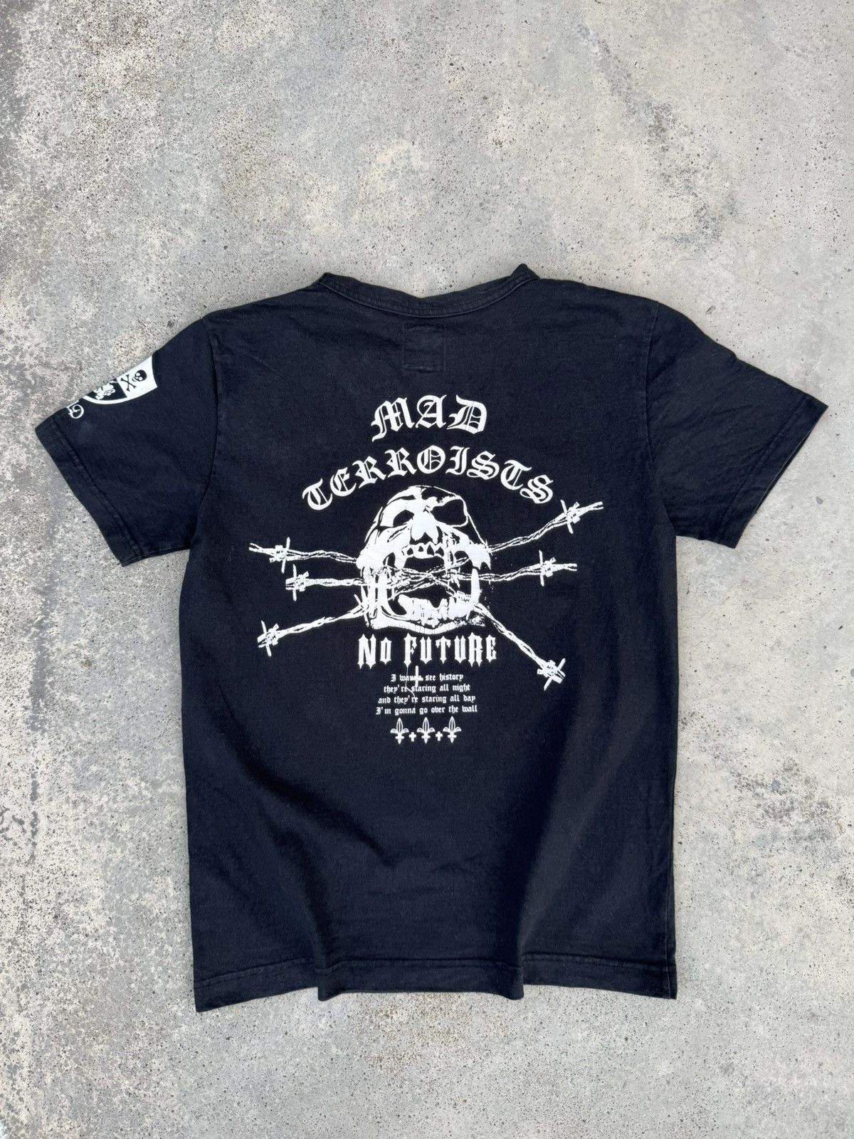 Anarchy No Future Mad Terrorist Gothic Tees
