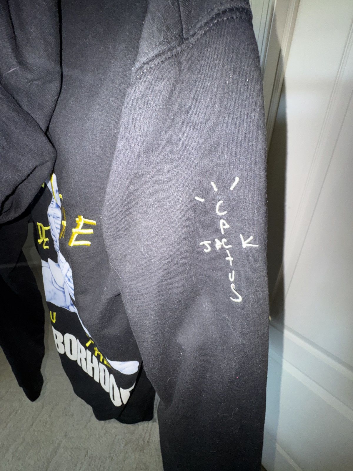 Travis Scott Cactus Jack Skeleton Rose hoodie Size US M / EU 48-50 / 2 - 3 Thumbnail