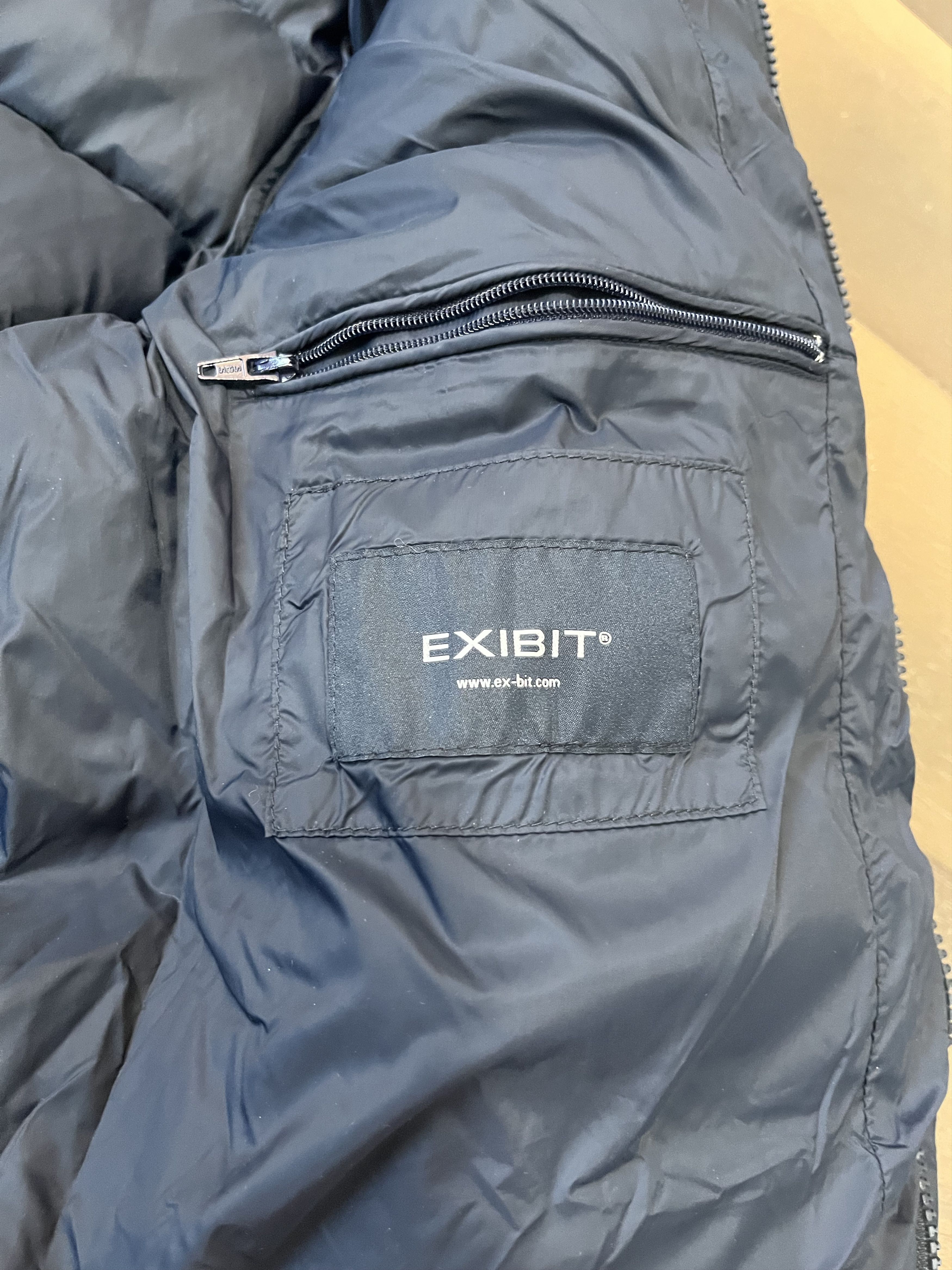 Japanese Brand Sartorial Hybrid Puffer Coat by Exibit Size US M / EU 48-50 / 2 - 5 Thumbnail