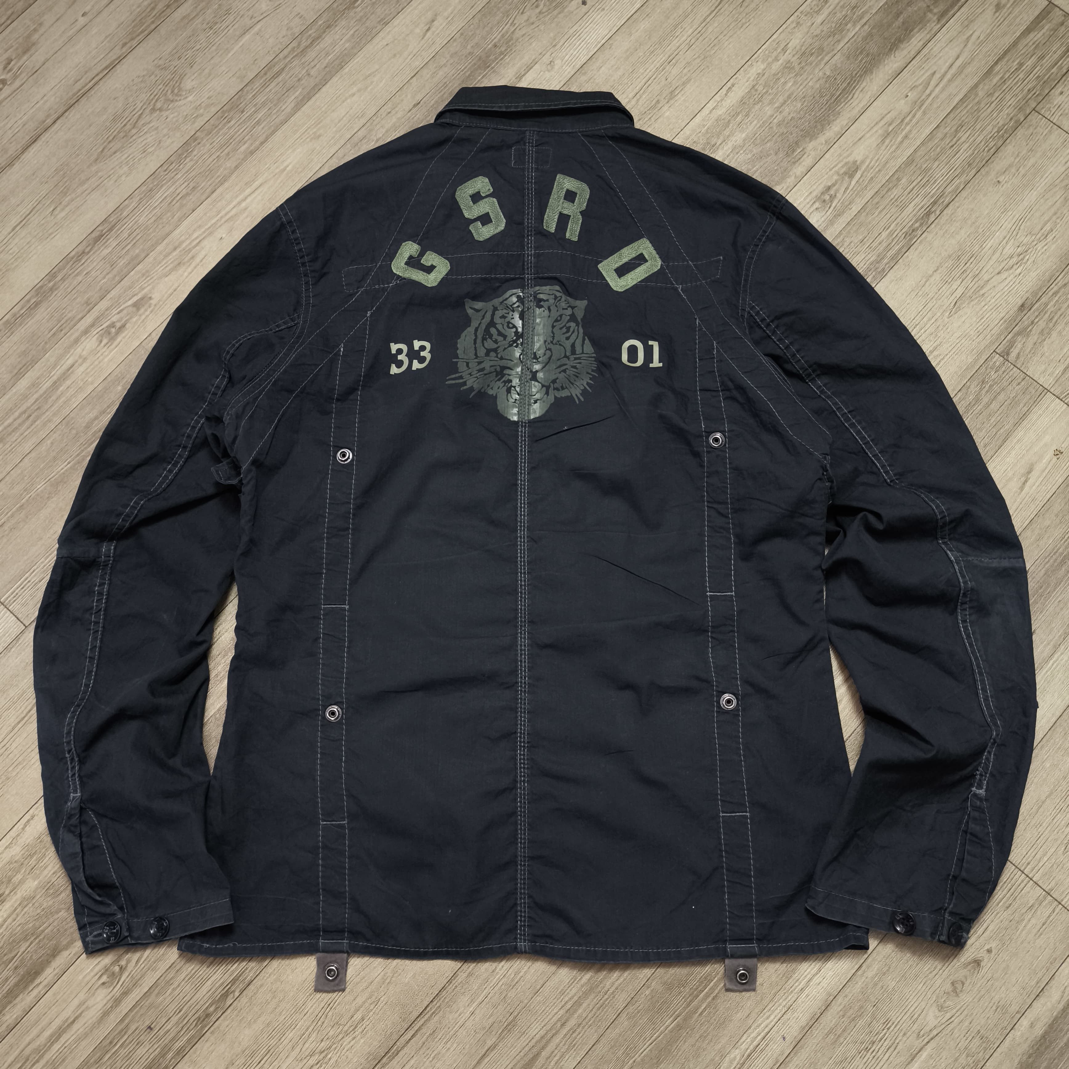 G-Star G Star Raw Tech Tiger Blan Shirt Size US M / EU 48-50 / 2 - 11 Thumbnail