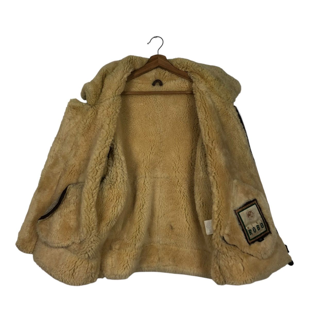 Aero Leathers 🔥VINTAGE LEATHER JACKET SHEARLING B-3 MEN’S ROBO ISSEYMIYAKE Size US M / EU 48-50 / 2 - 15 Thumbnail