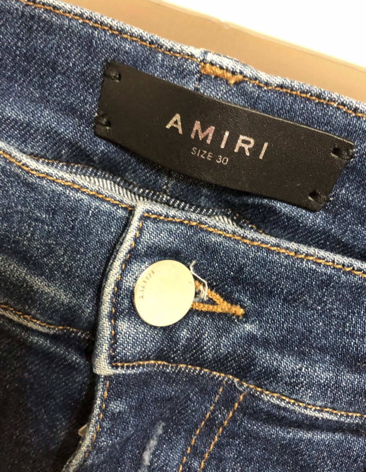 Amiri Amiri mx2 split leather jeans 2412-Nextarrow Size US 30 / EU 46 - 8 Thumbnail