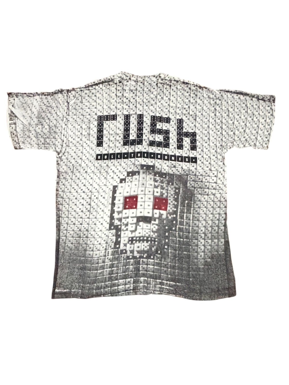 Band Tees Vintage 1991 Band Rush "Roll the Bones" AOP Size US XL / EU 56 / 4 - 2 Thumbnail