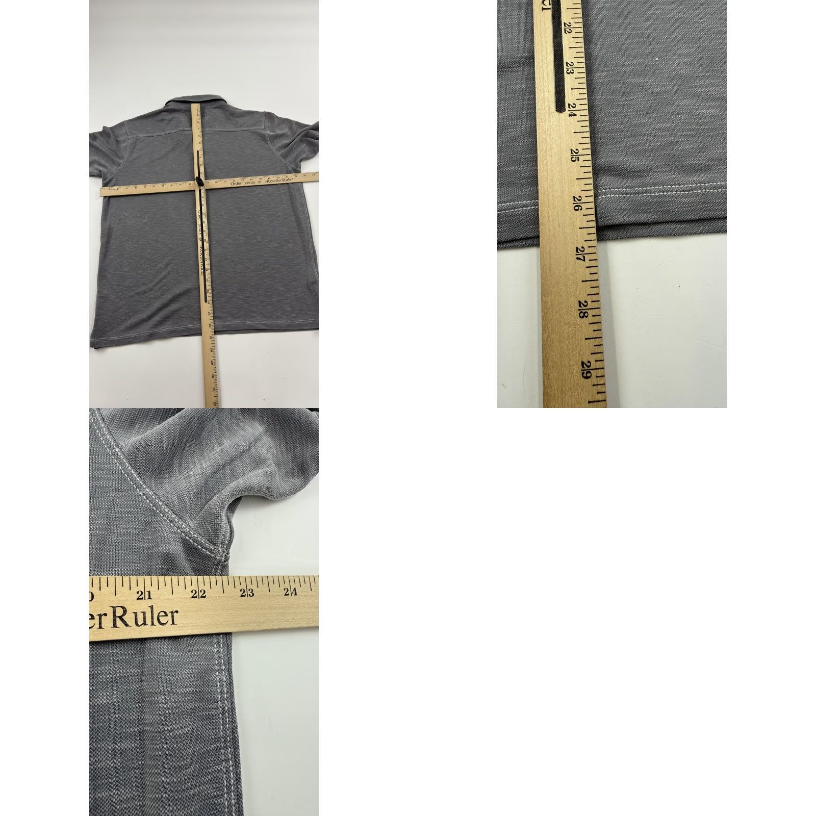 Tommy Bahama Tommy Bahama Polo Shirt Mens Large Gray Short Sleeve Modal Blend Casual Golf Top Size US L / EU 52-54 / 3 - 8 Thumbnail