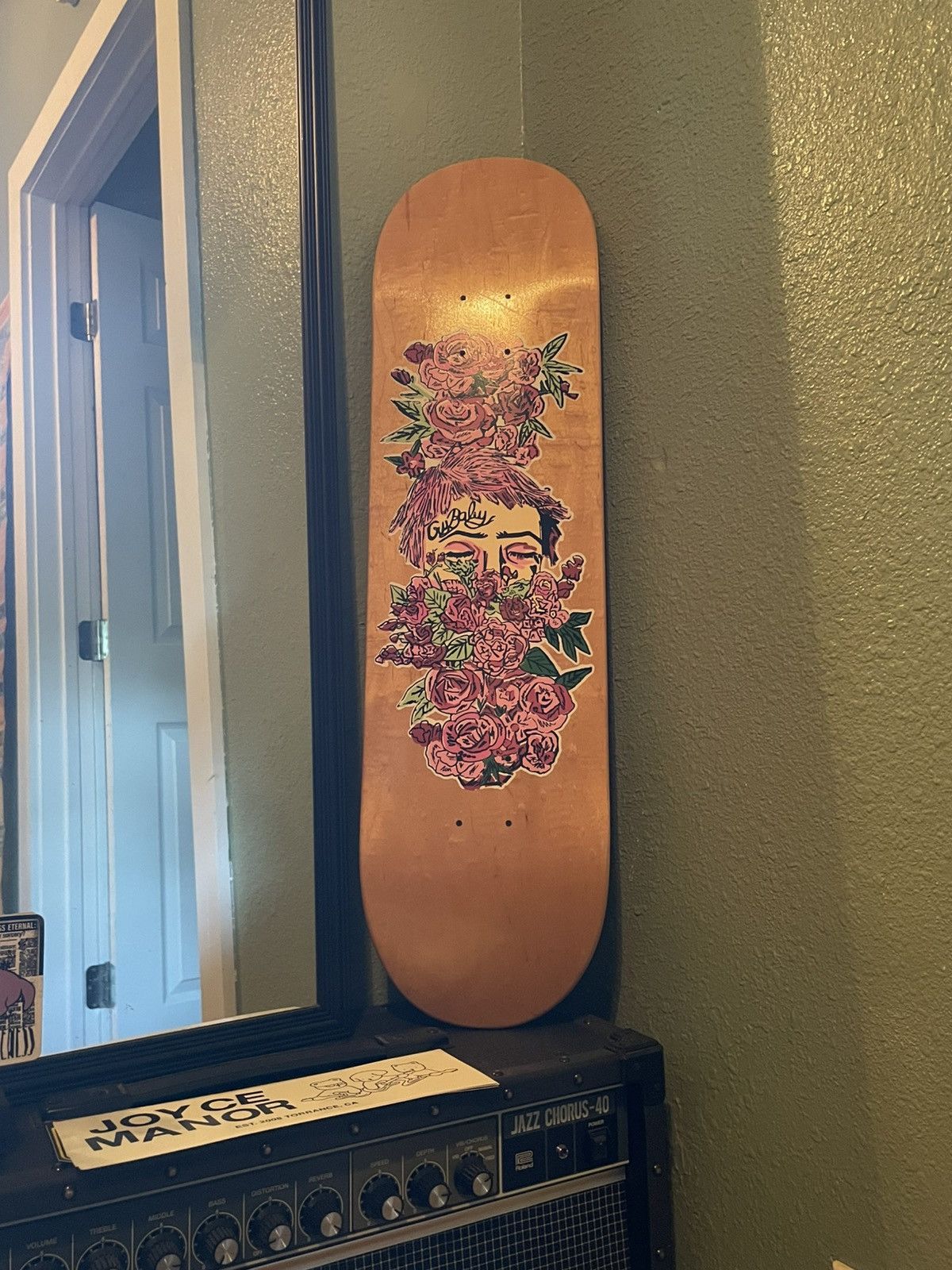 Lil Peep Lil Peep gbc 1/200 Roses Skateboard Size ONE SIZE - 3 Thumbnail