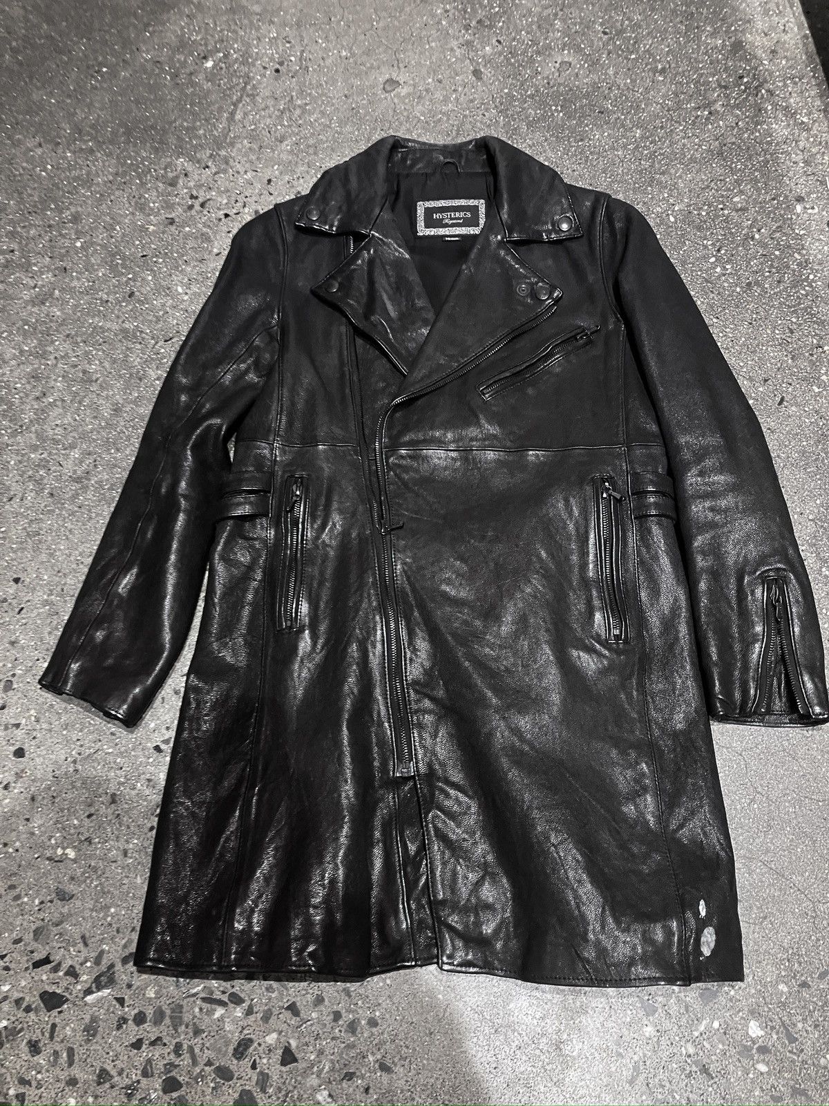 Hysteric Glamour Hysterics Long Leather Double Rider Size US S / EU 44-46 / 1 - 1 Thumbnail