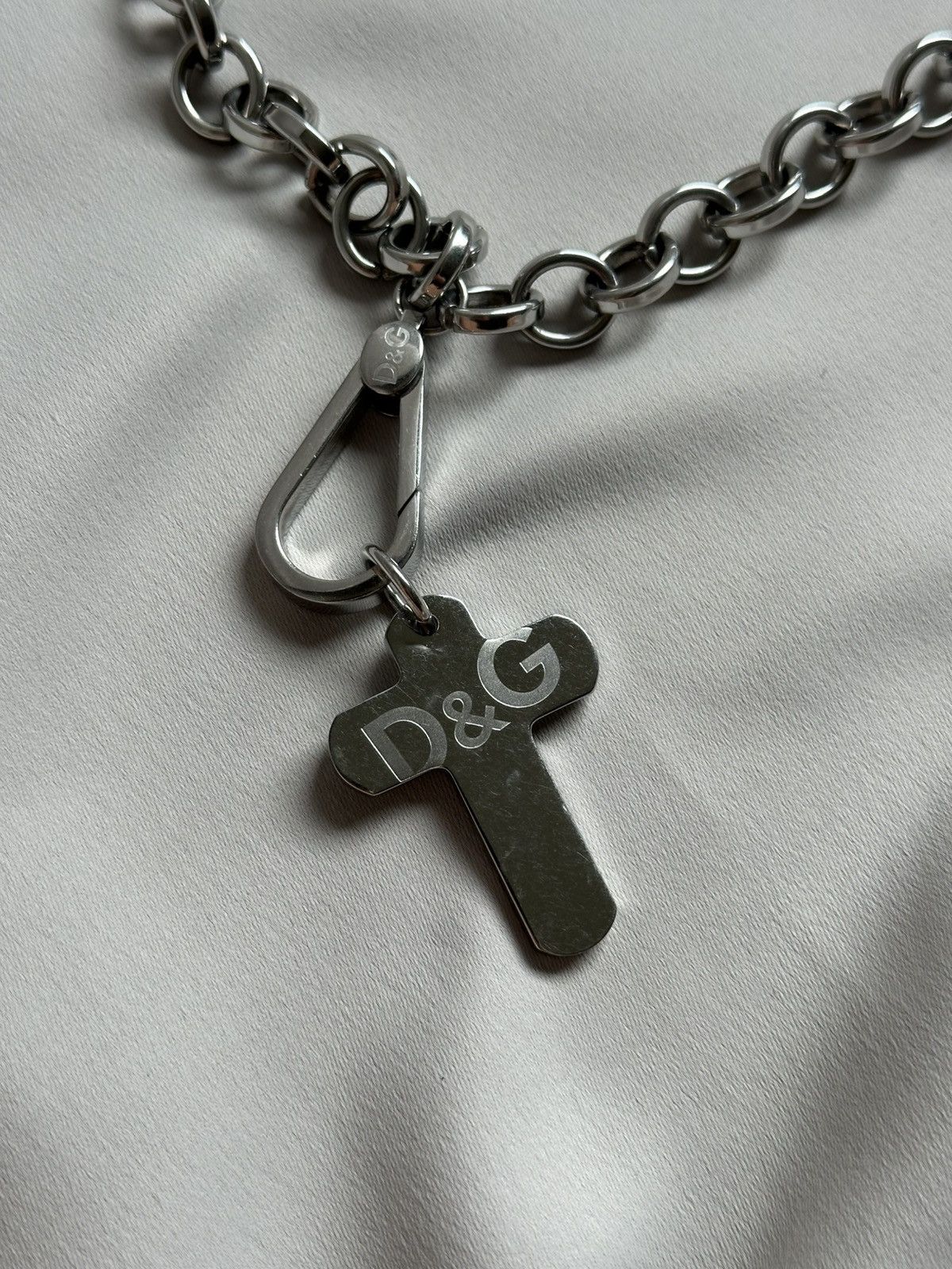 Dolce & Gabbana O0's D&G jewels Dolce and Gabbana steel cross vintage Size ONE SIZE - 7 Thumbnail