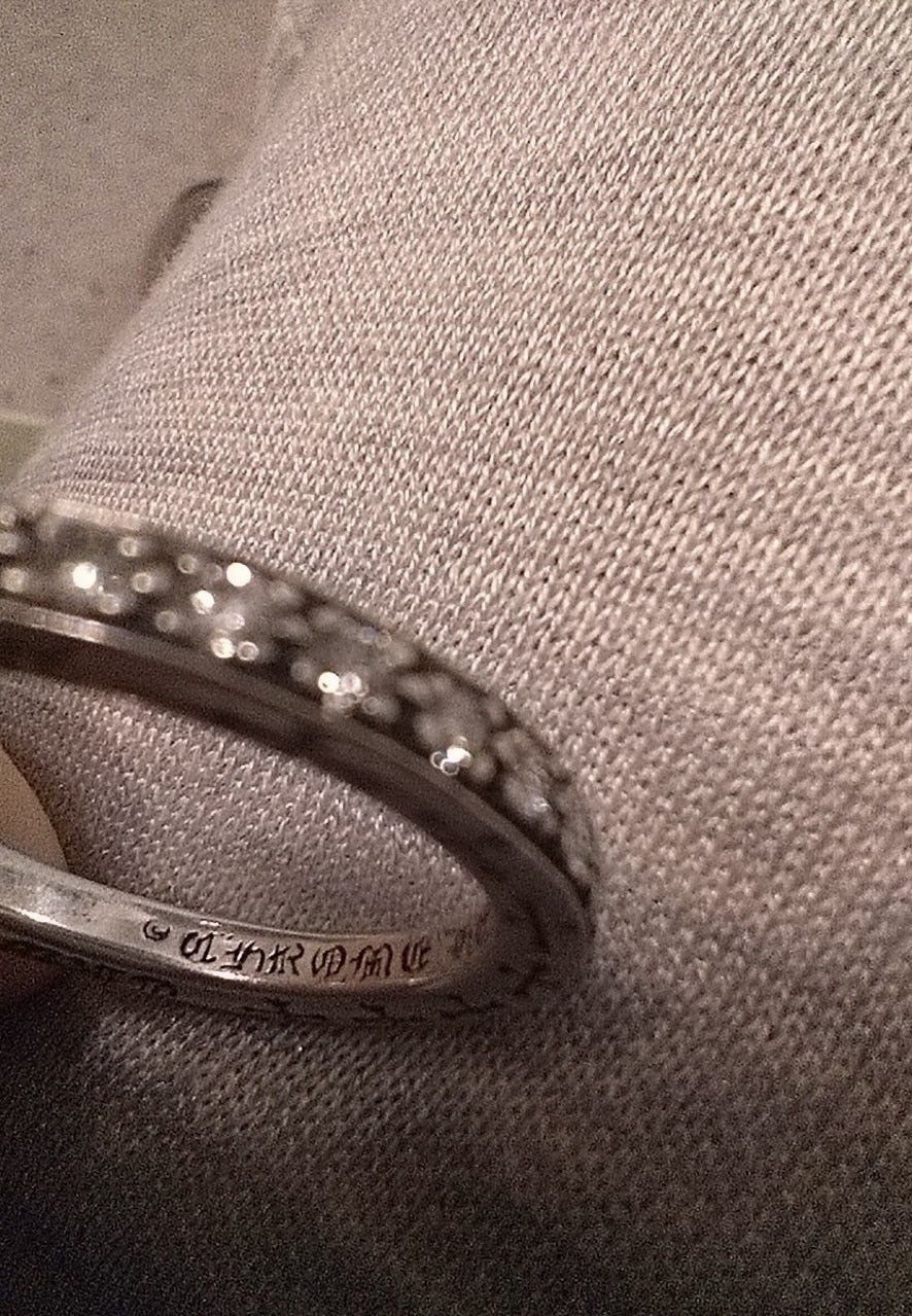 Chrome Hearts Chrome Hearts Silver NTFL Ring Size ONE SIZE - 6 Thumbnail