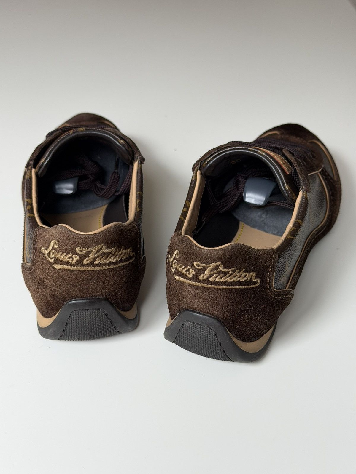 Louis Vuitton LOUIS VUITTON 2008 Monogram Low Profile Sneakers LV trainers Size US 6 / IT 36 - 16 Thumbnail