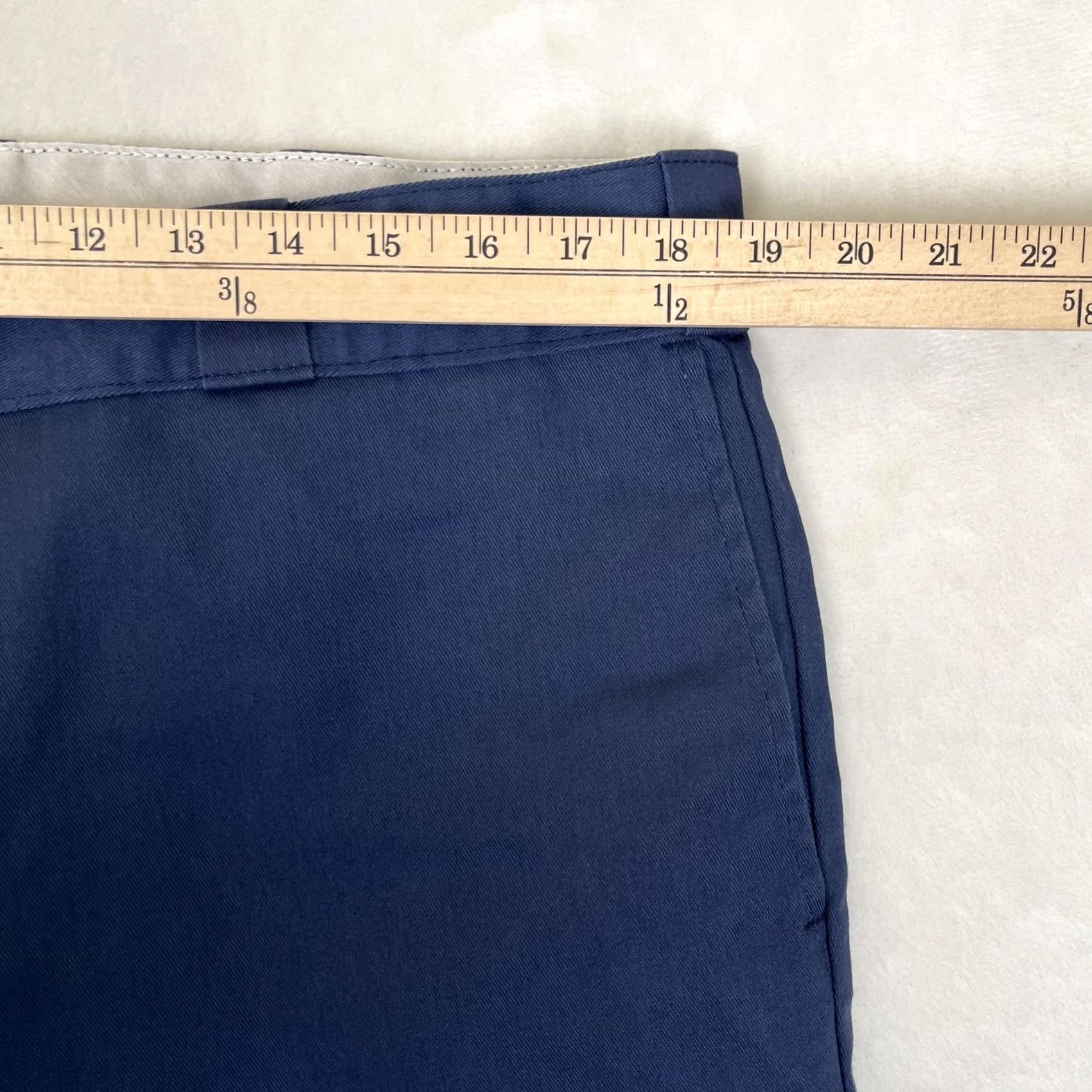 Dickies Dickies 874 Original Fit Work Pants Mens 38x30 Navy Blue Chino Twill Pockets Casual Workwear Size US 38 / EU 54 - 3 Thumbnail