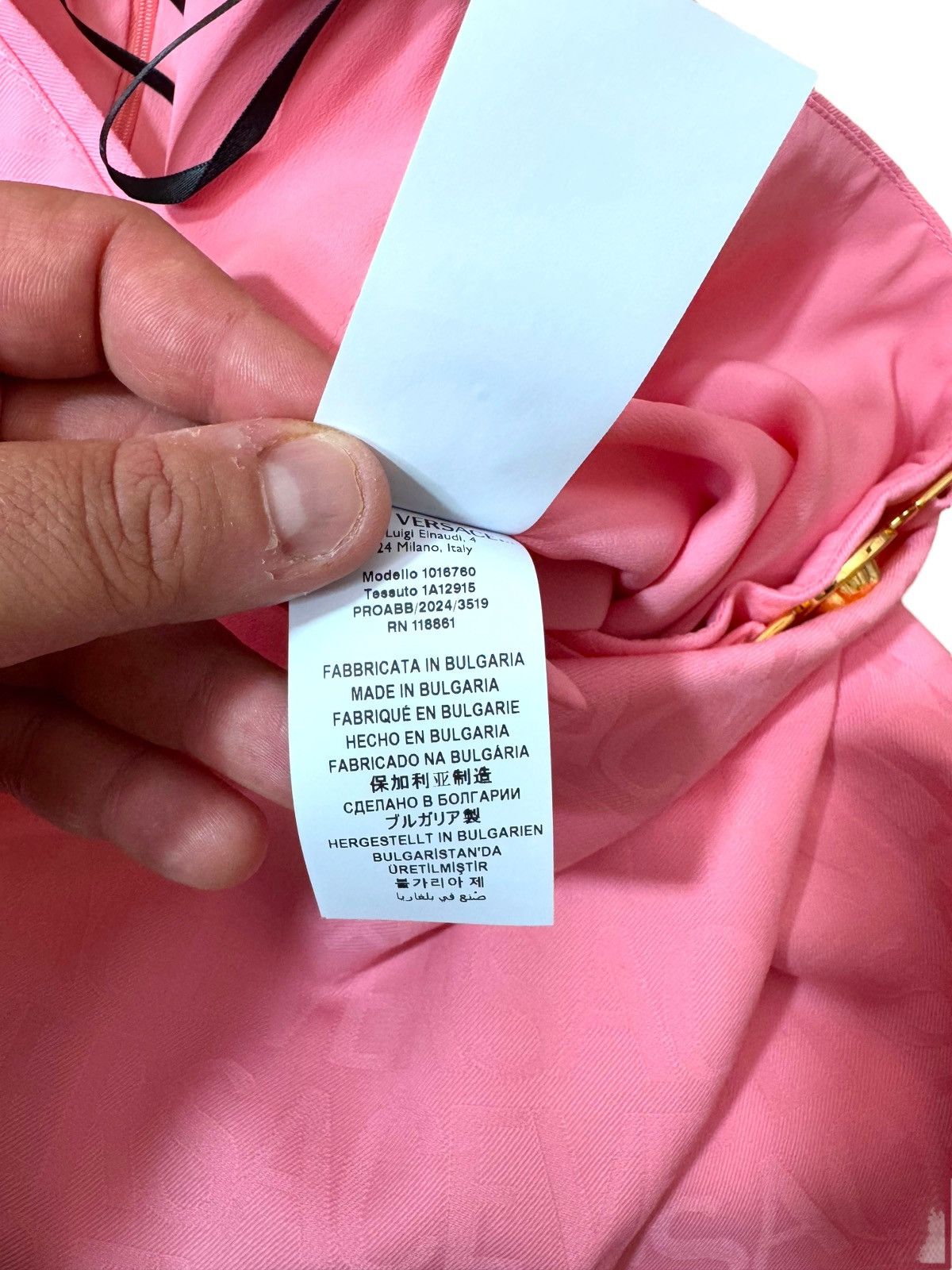 Versace Versace Pink Wool Skirt with Medusa Belt - Size 44 Size 30" / US 8 / IT 44 - 7 Thumbnail