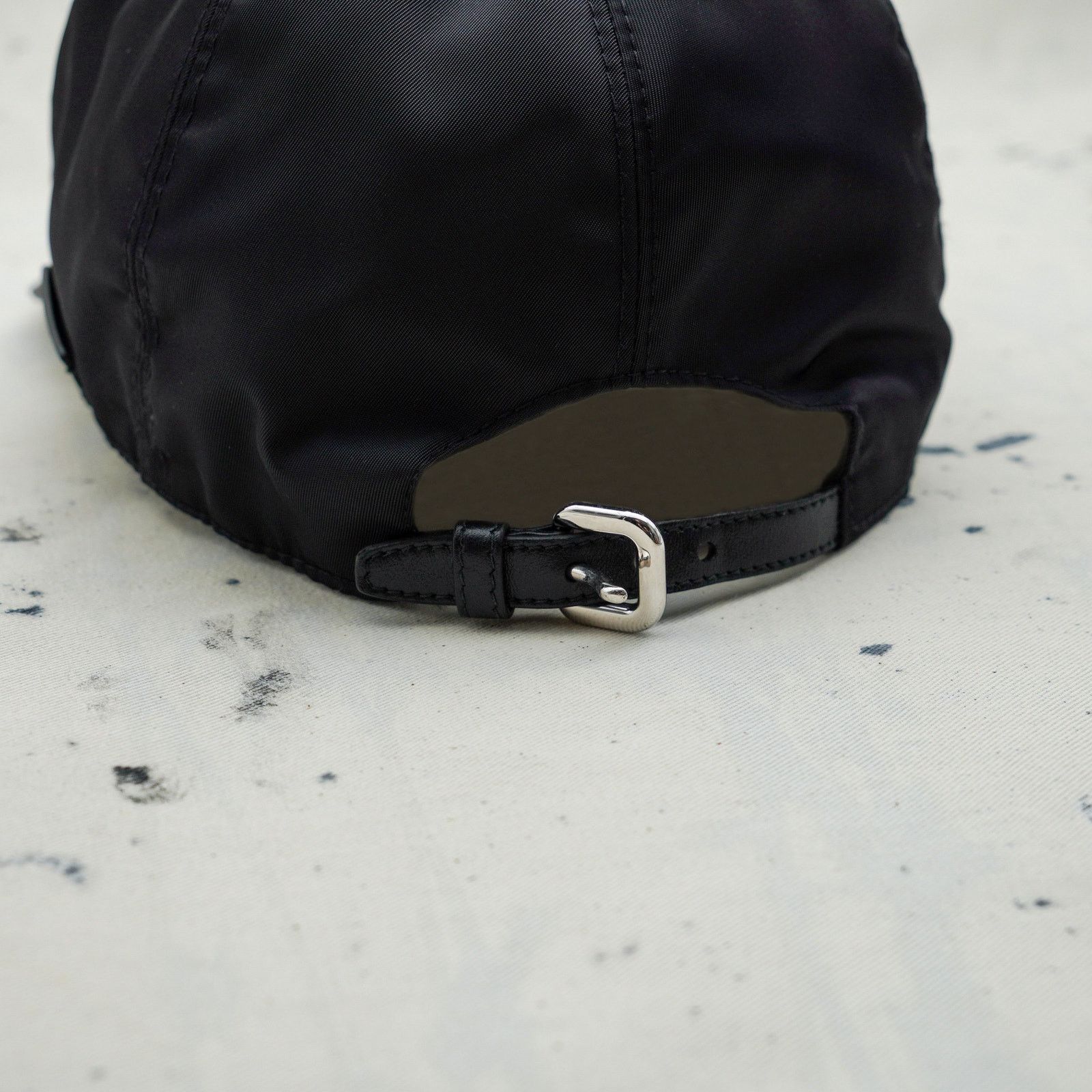 Prada Vintage prada milano black tab logo nylon baseball cap hat Size ONE SIZE - 6 Thumbnail