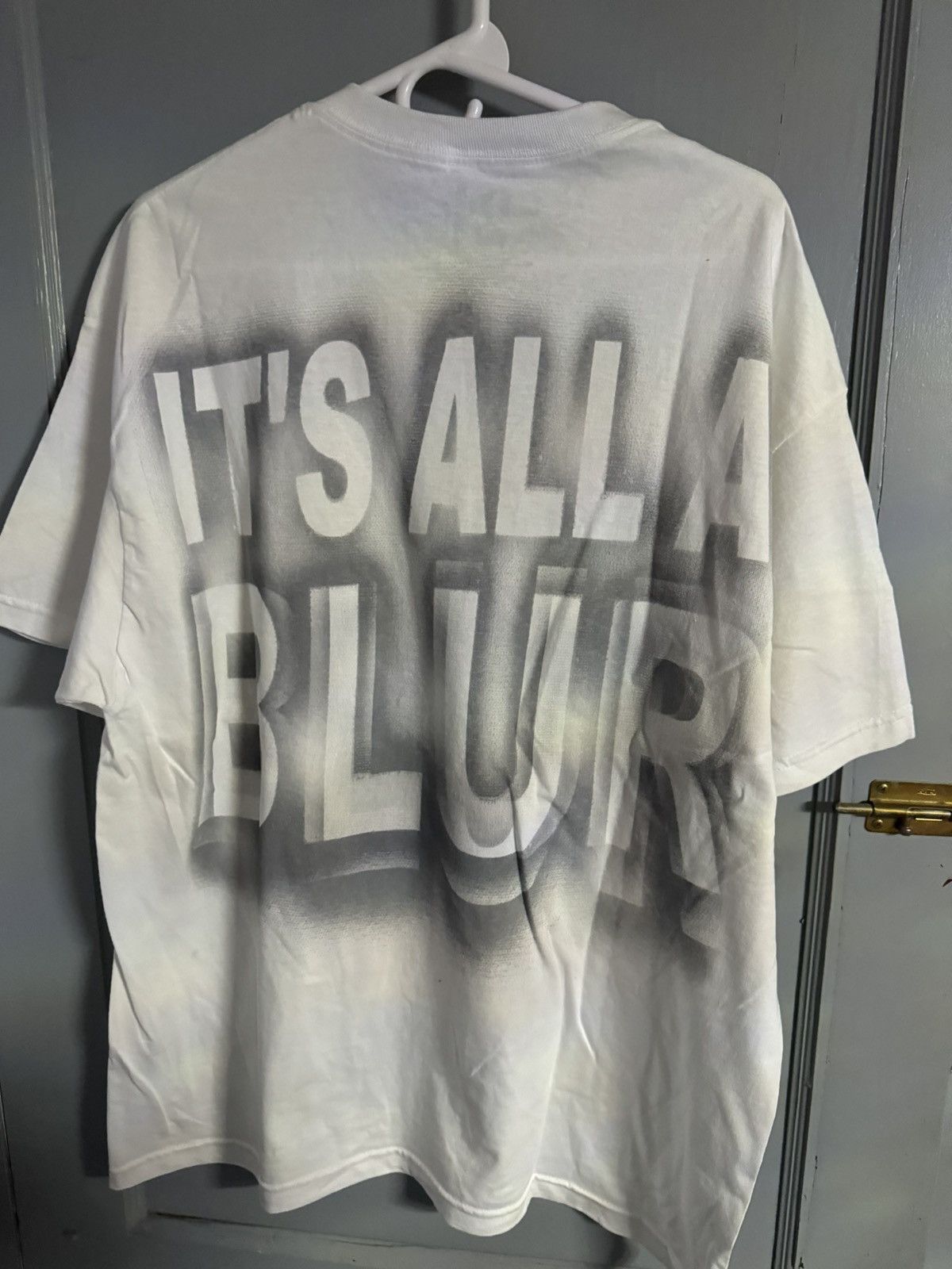 21 Savage × Band Tees × Drake 21 Savage/Drake Slaughter Gang Tee/ Its All A BLUR tour tee Size US XL / EU 56 / 4 - 3 Thumbnail