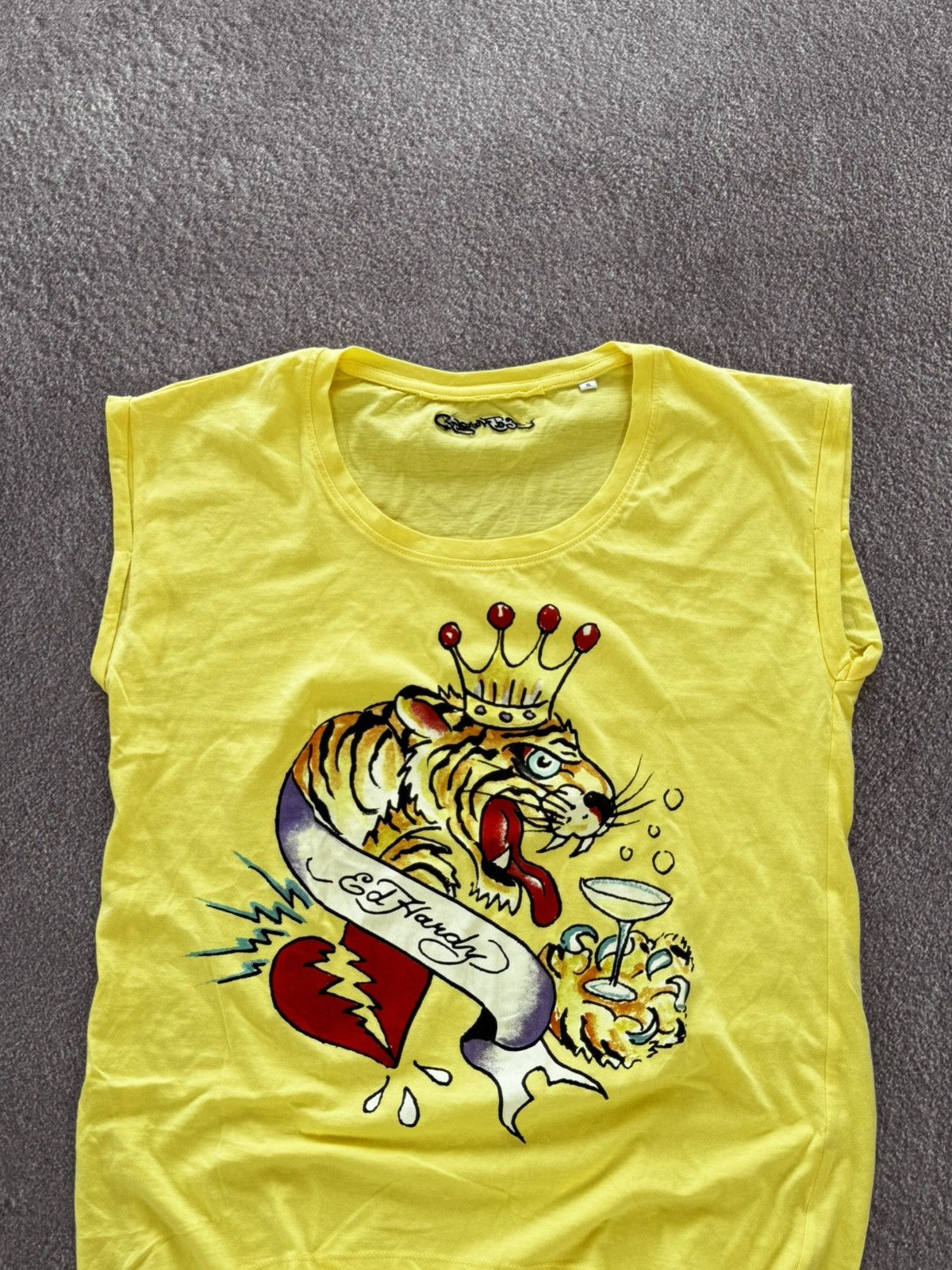 Ed Hardy Vintage Y2K Ed Hardy Tank Top Size XL / US 12-14 / IT 48-50 - 2 Thumbnail