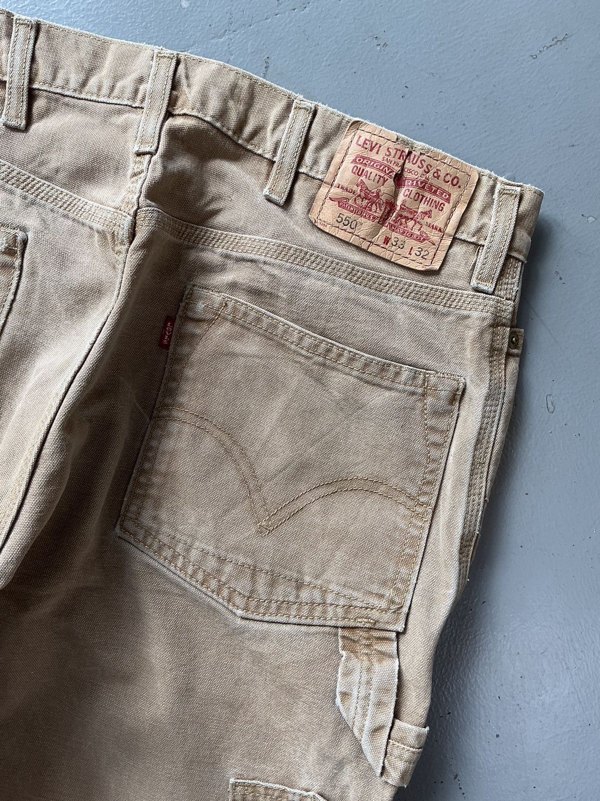 Levi's × Vintage Vintage Levi’s Strauss & co double knee denim Size US 33 - 11 Thumbnail